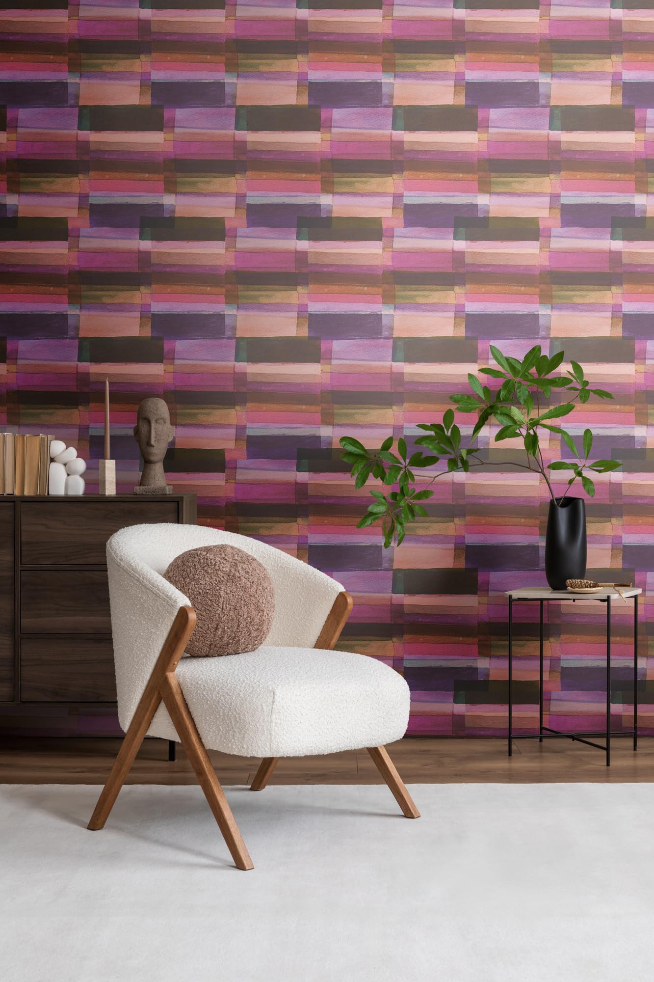 a-s-cr-ation-livingwalls-782251-vliestapete-streifen-braun-rosa image 2