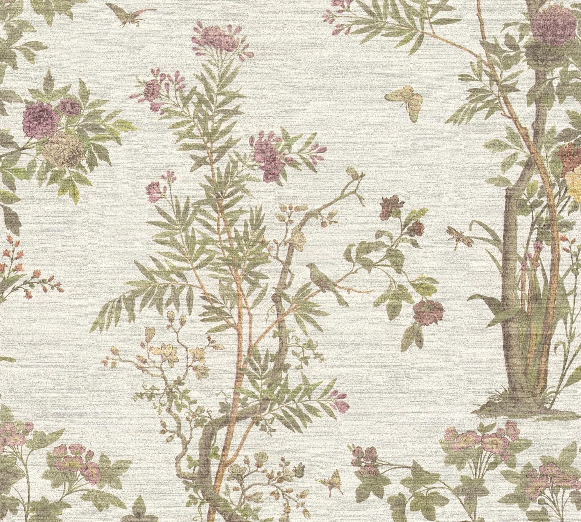 a-s-cr-ation-history-of-art-2-790433-vliestapete-gr-n-floral image 8