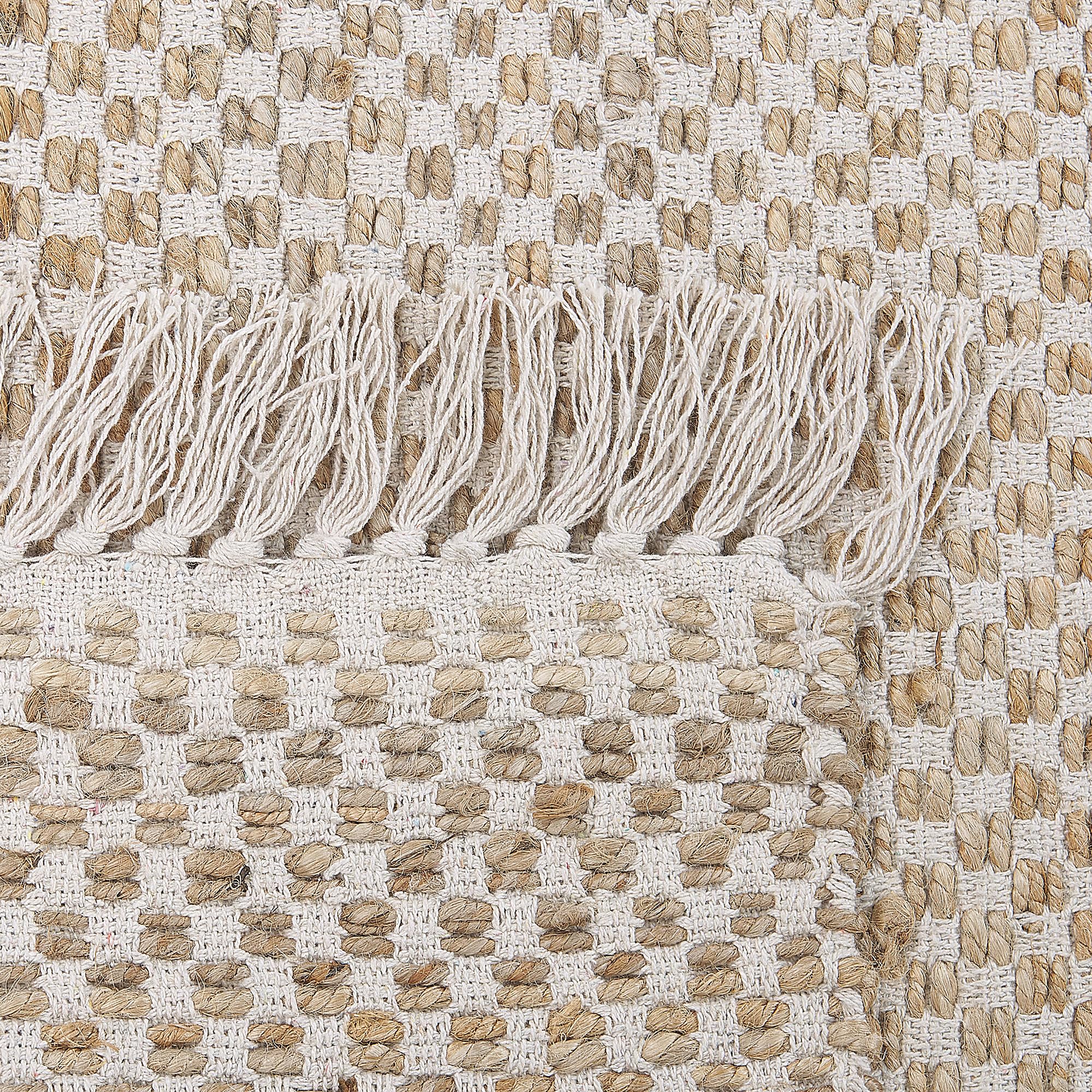 beliani-zerdali-teppich-140x200-beige-jute-fransen image 7