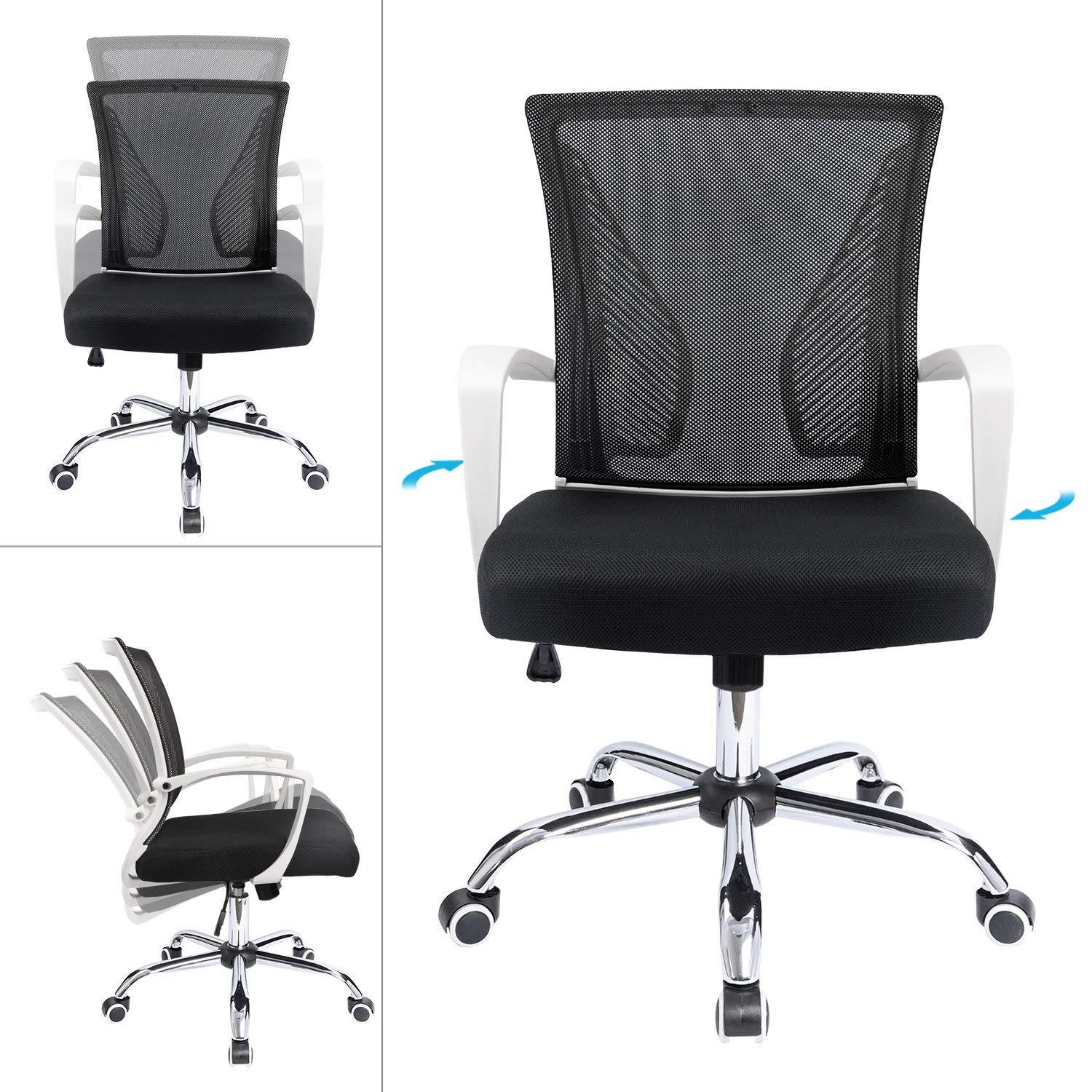 homall-office-mesh-chair-b-rostuhl-schwarz-ergonomisch-netz image 5