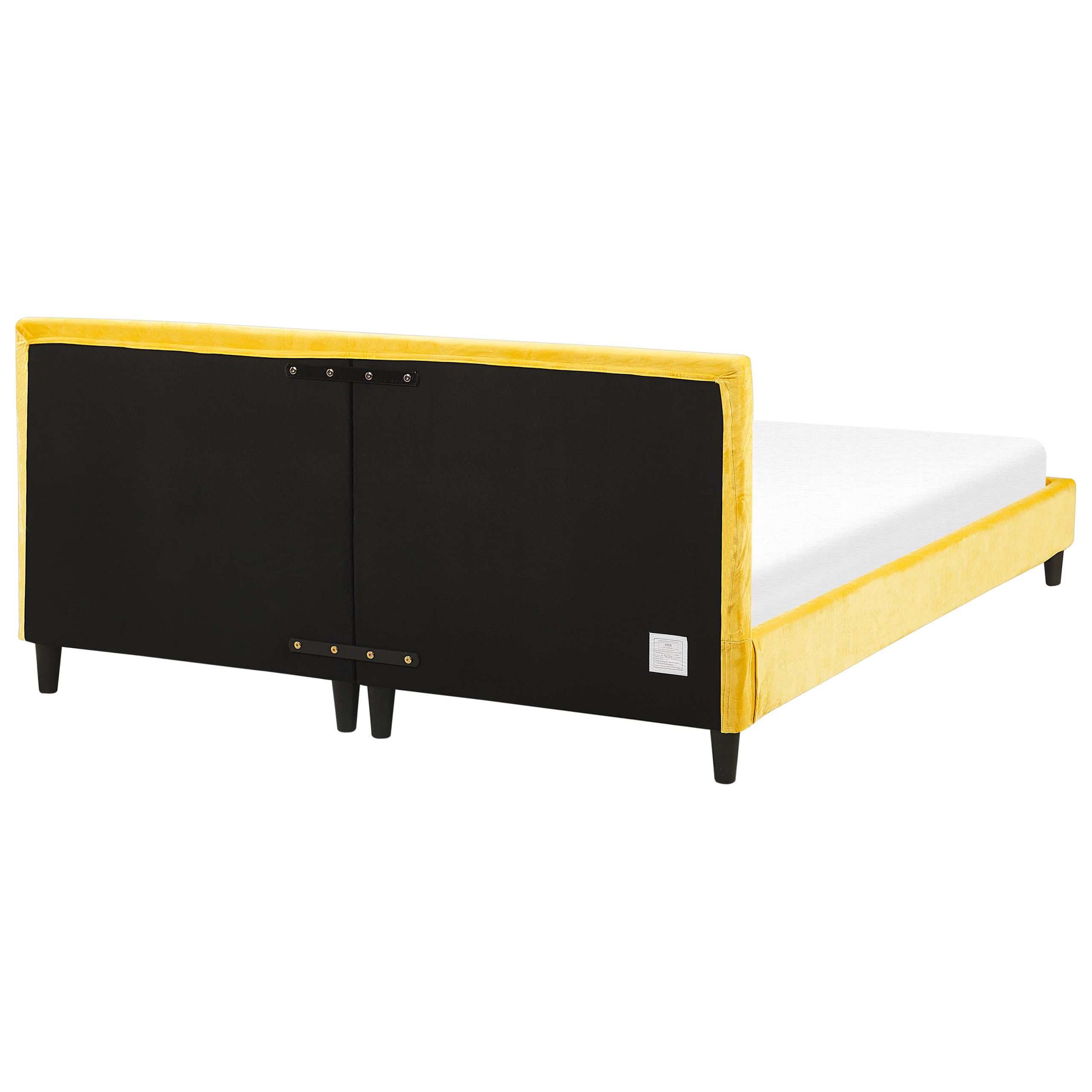beliani-fitou-doppelbett-180x200-samt-gelb-abnehmbar image 6