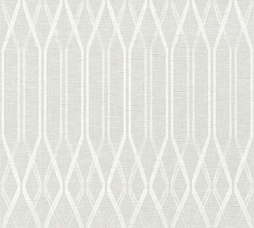 a-s-cr-ation-linen-style-vliestapete-grau-wei-geometrisch image 6