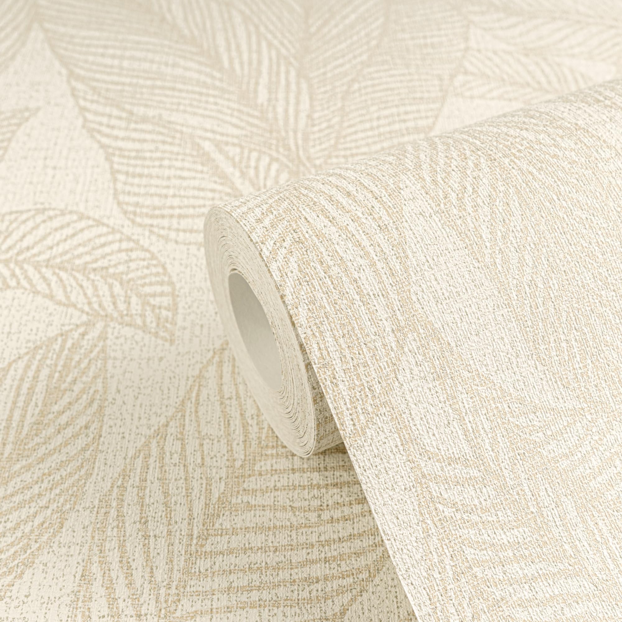 a-s-cr-ation-cosmopolitan-blatt-vliestapete-beige-10-05m image 2