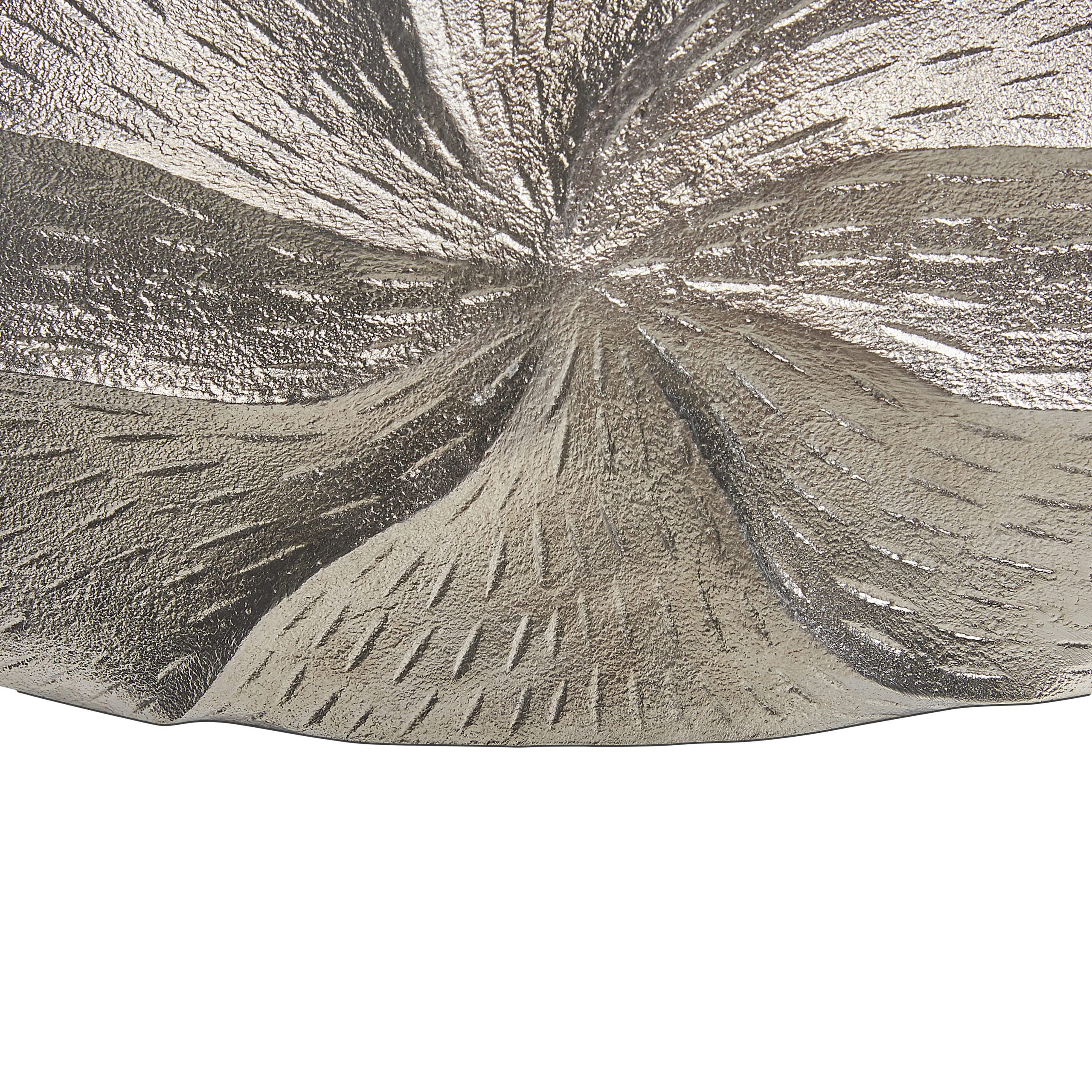 beliani-vase-urgench-blumenvase-aluminium-silber-21-cm-handarbeit image 6