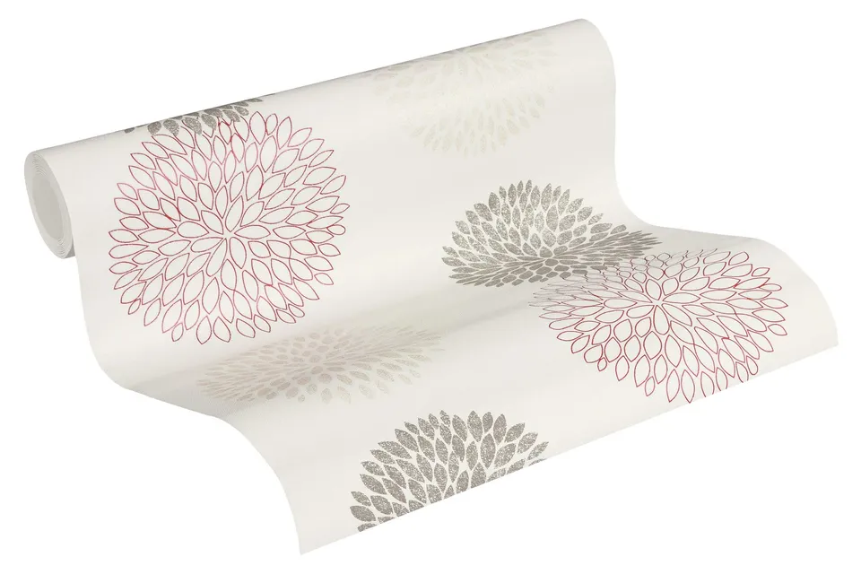 a-s-cr-ation-blooming-vliestapete-bl-ten-creme-glitter image 1
