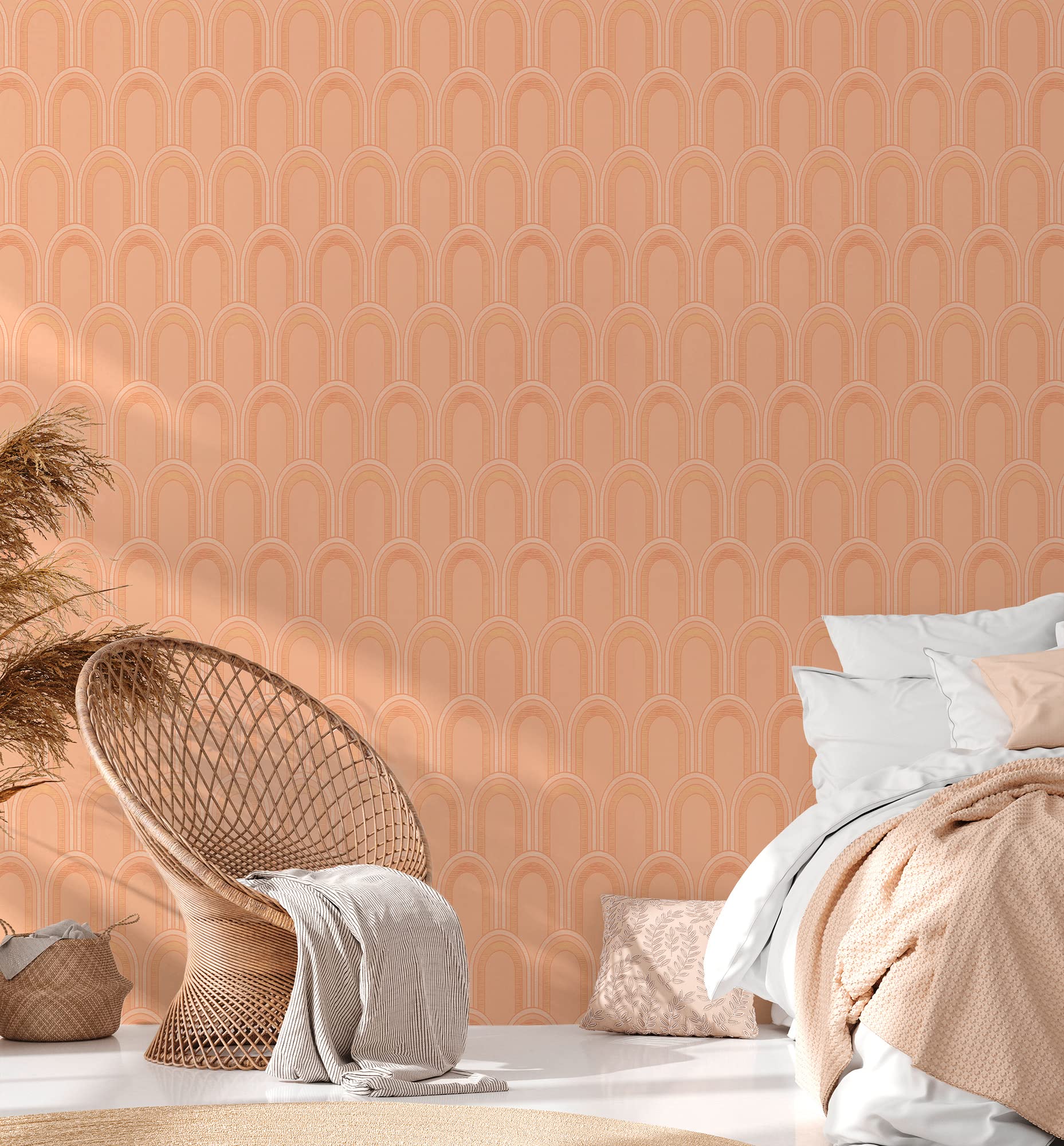 architects-paper-arcade-391761-vliestapete-art-d-co-orange-gold image 4