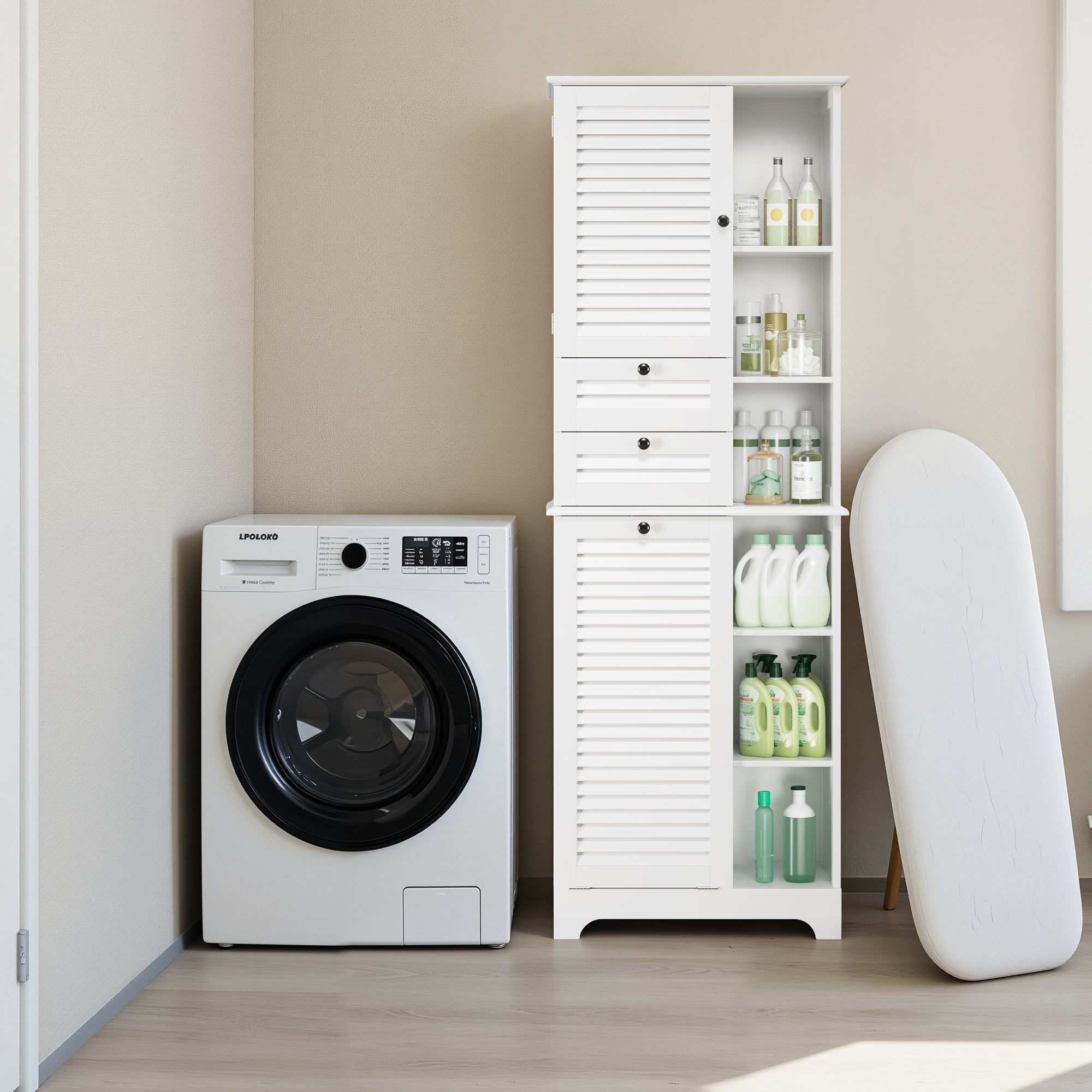 bealife-schr-nke-ap08-w-scheschrank-wei-60x37x170cm-korb image 7