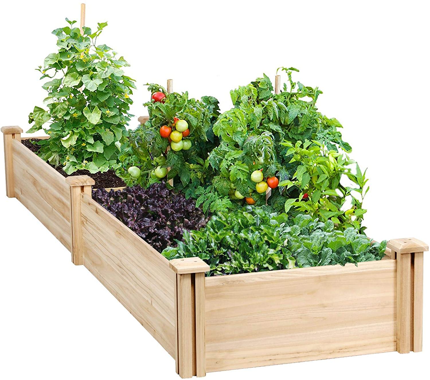 homall-hochbeet-holz-natur-247cm-f-r-gem-se image 1