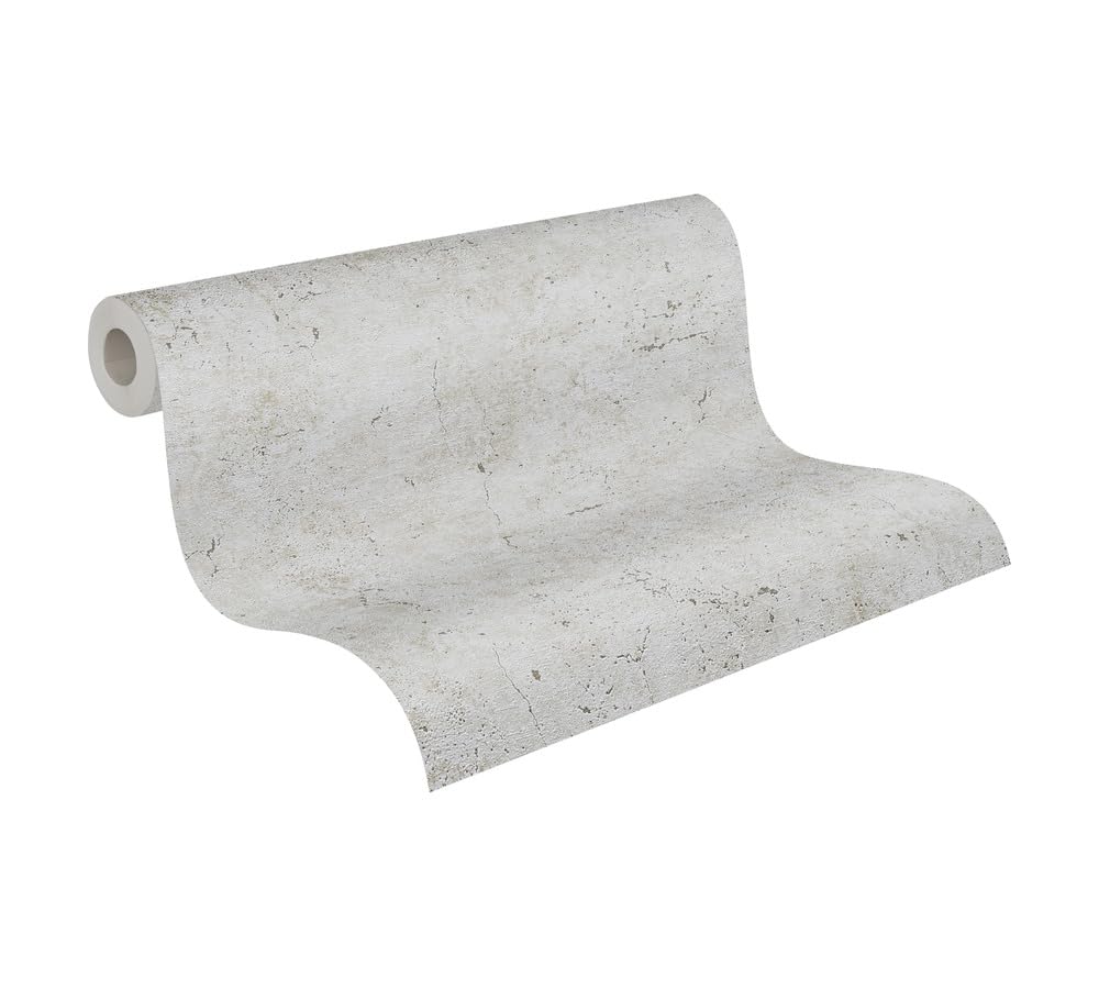 a-s-cr-ation-tapeten-elements-369112-vliestapete-beton-grau-10-05m image 1