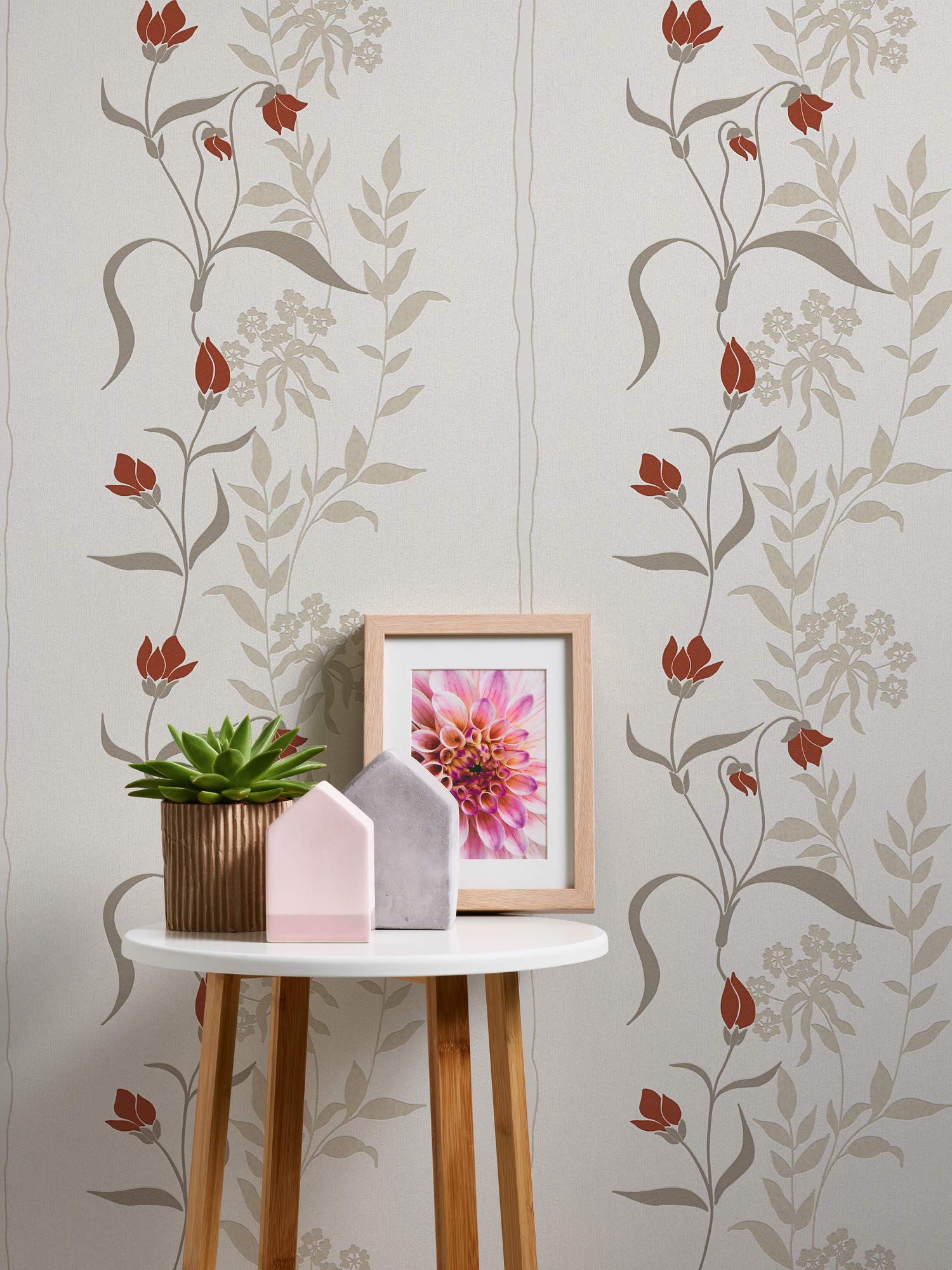 a-s-cr-ation-vliestapete-958741-beige-blumenranken image 5
