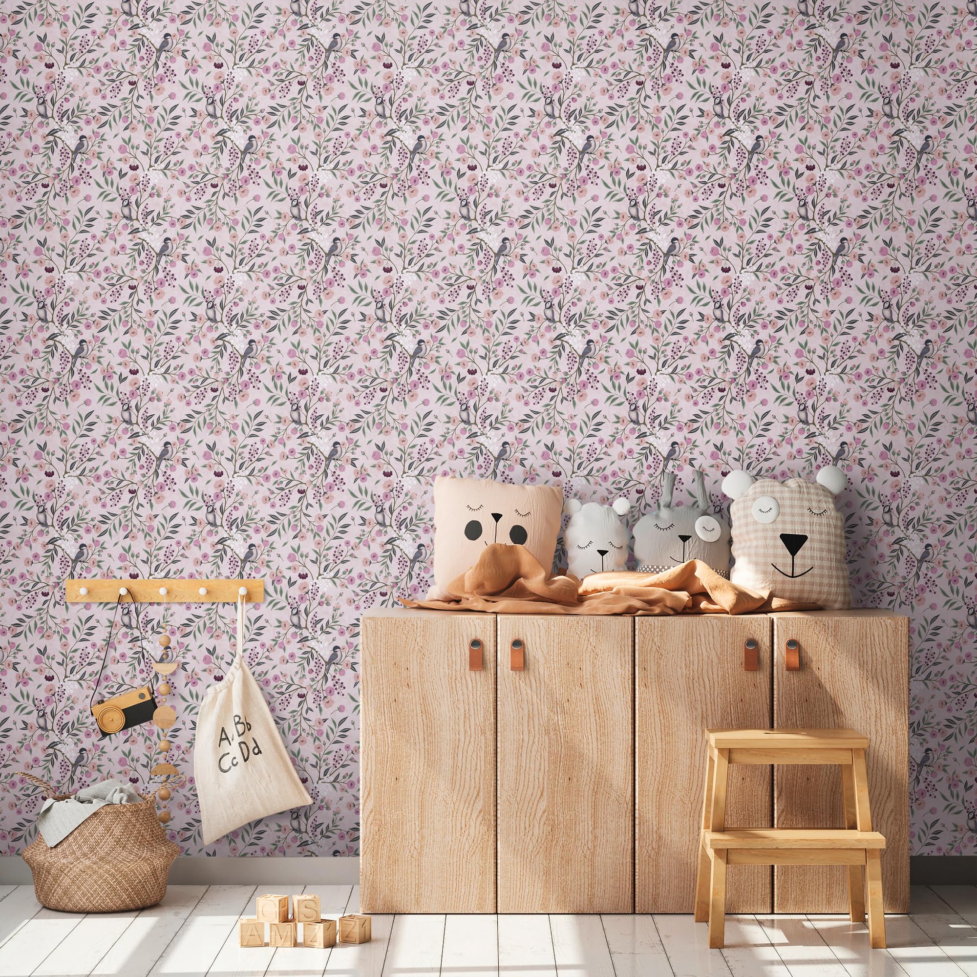 a-s-cr-ation-lilly-luis-vliestapete-bl-mchen-bunt-rosa-lila image 5