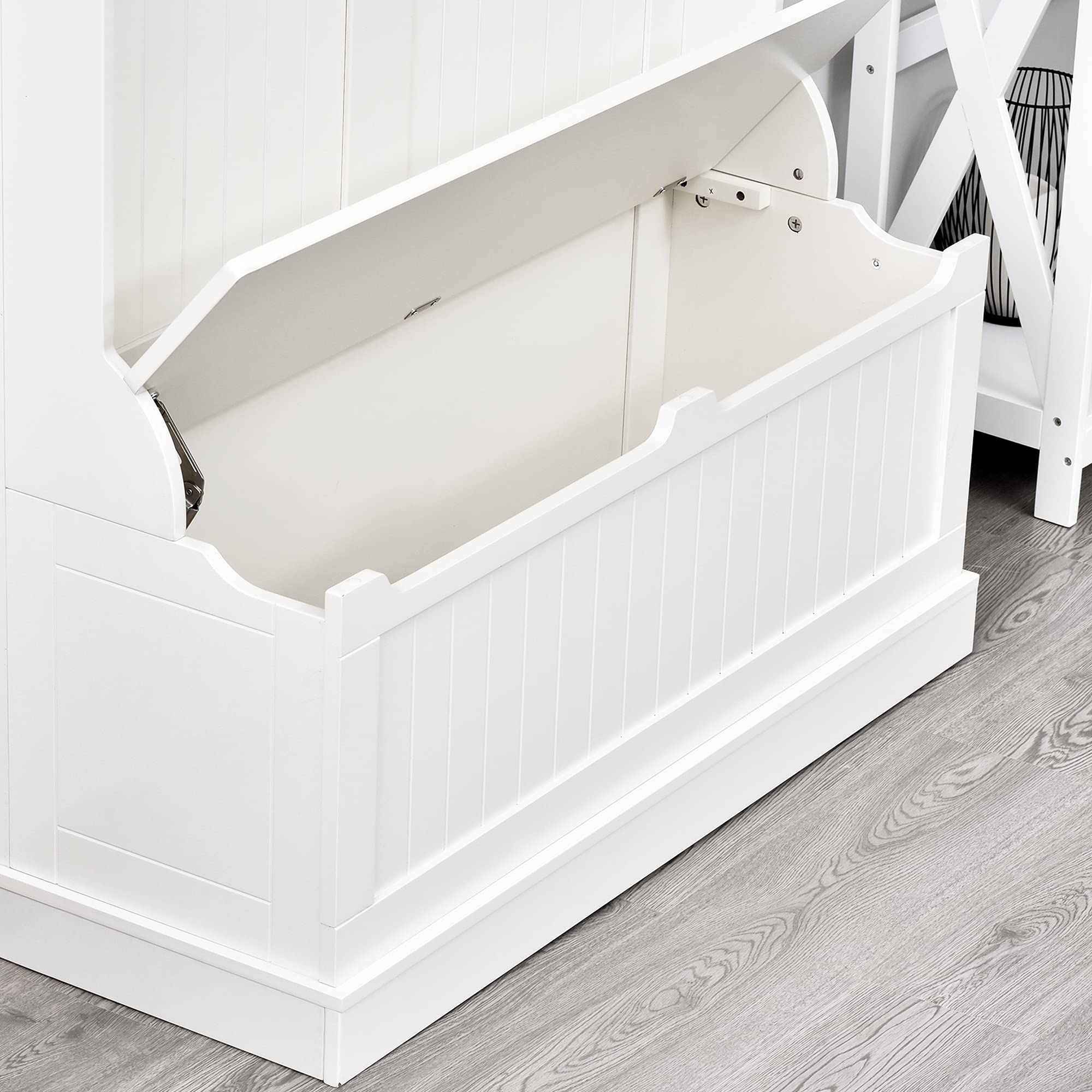 homall-shelf-garderobe-wei-181-cm-mit-sitzbank image 4