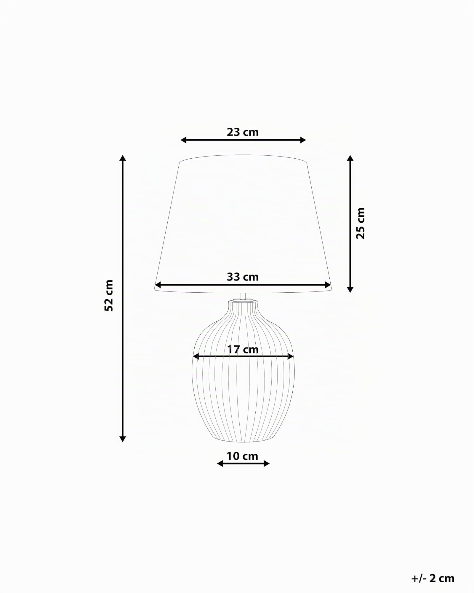 beliani-fergus-tischlampe-wei-leinenschirm-keramik-e27 image 3
