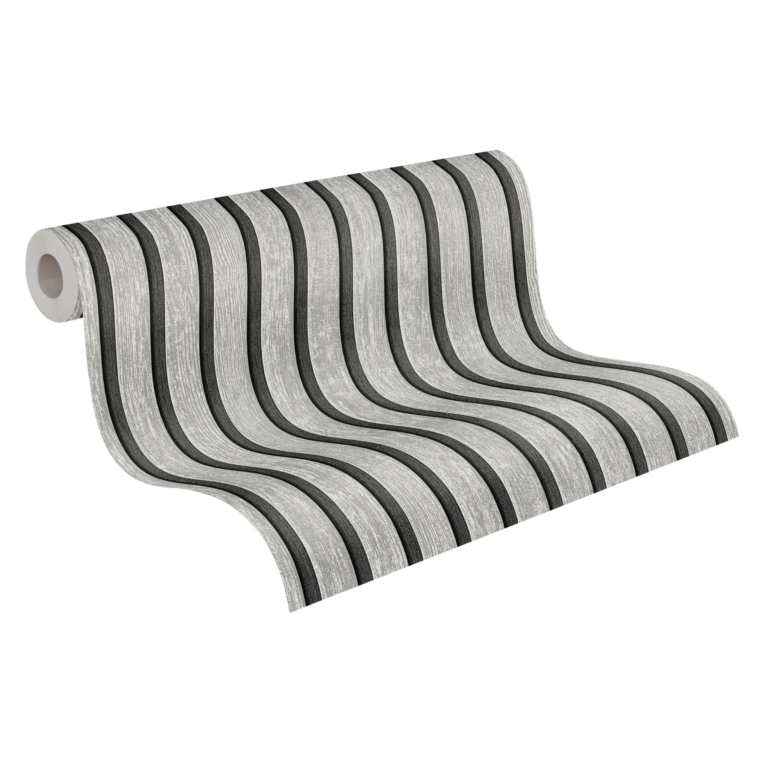 a-s-cr-ation-vliestapete-holzpaneele-790415-grau-schwarz image 1
