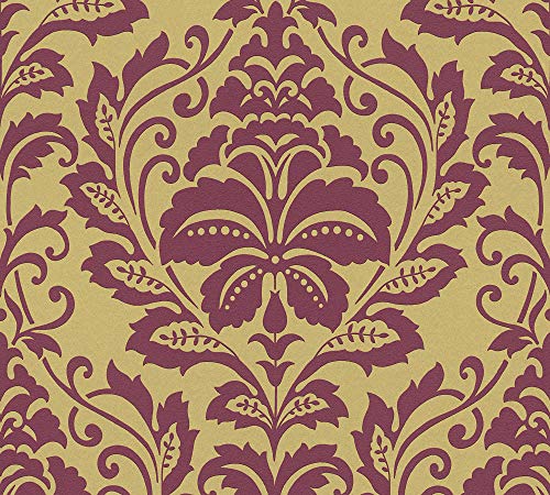a-s-cr-ation-attractive-369103-vliestapete-gold-rot image 6