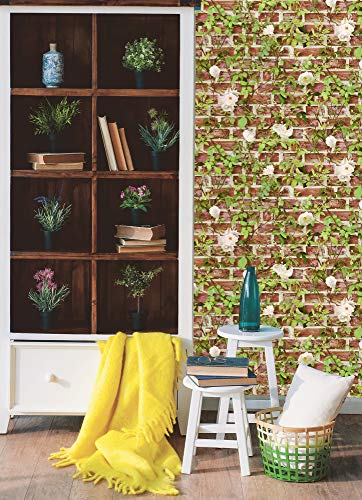 a-s-cr-ation-authentic-walls-2-papiertapete-backstein-efeu-36572-1 image 8