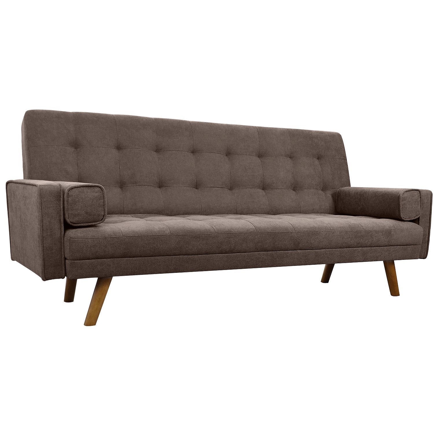 homall-recliner-chair-futon-sofa-grau-leinen-3-positionen image 5