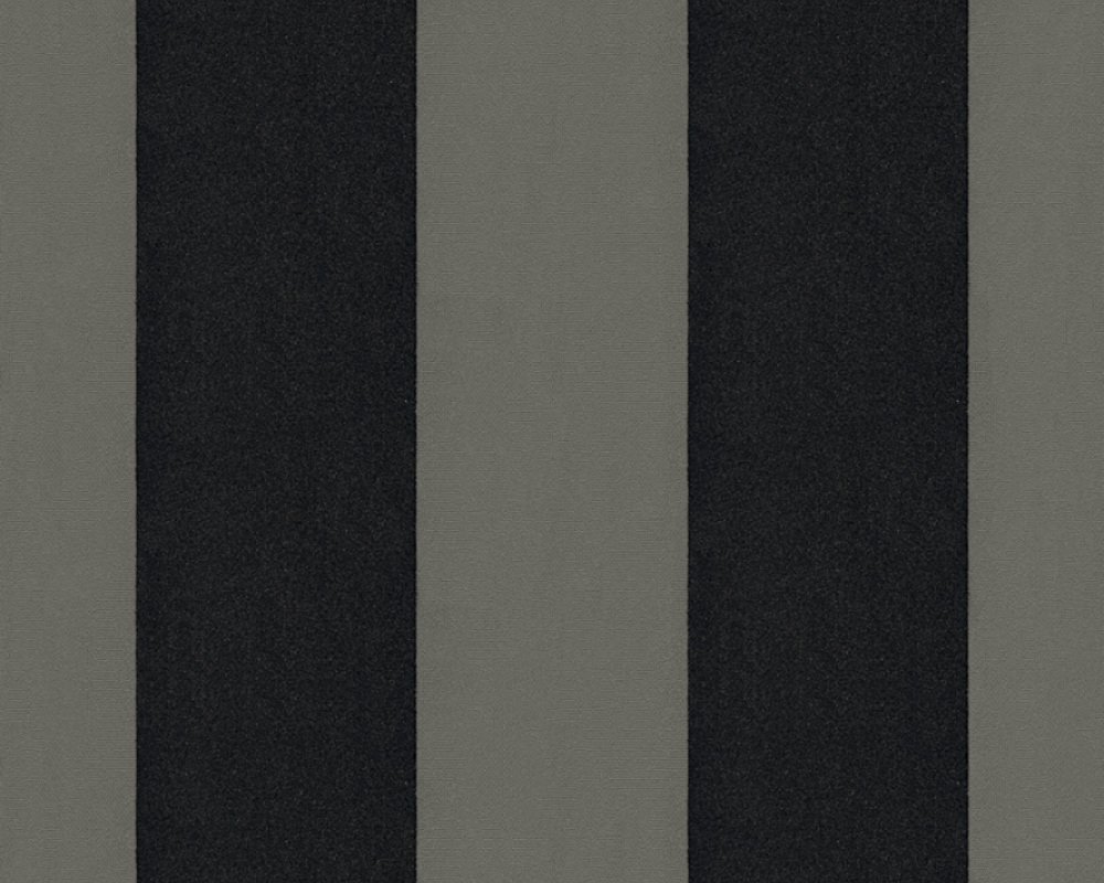 architects-paper-castello-33581-5-vliestapete-blockstreifen-grau-metallic image 1