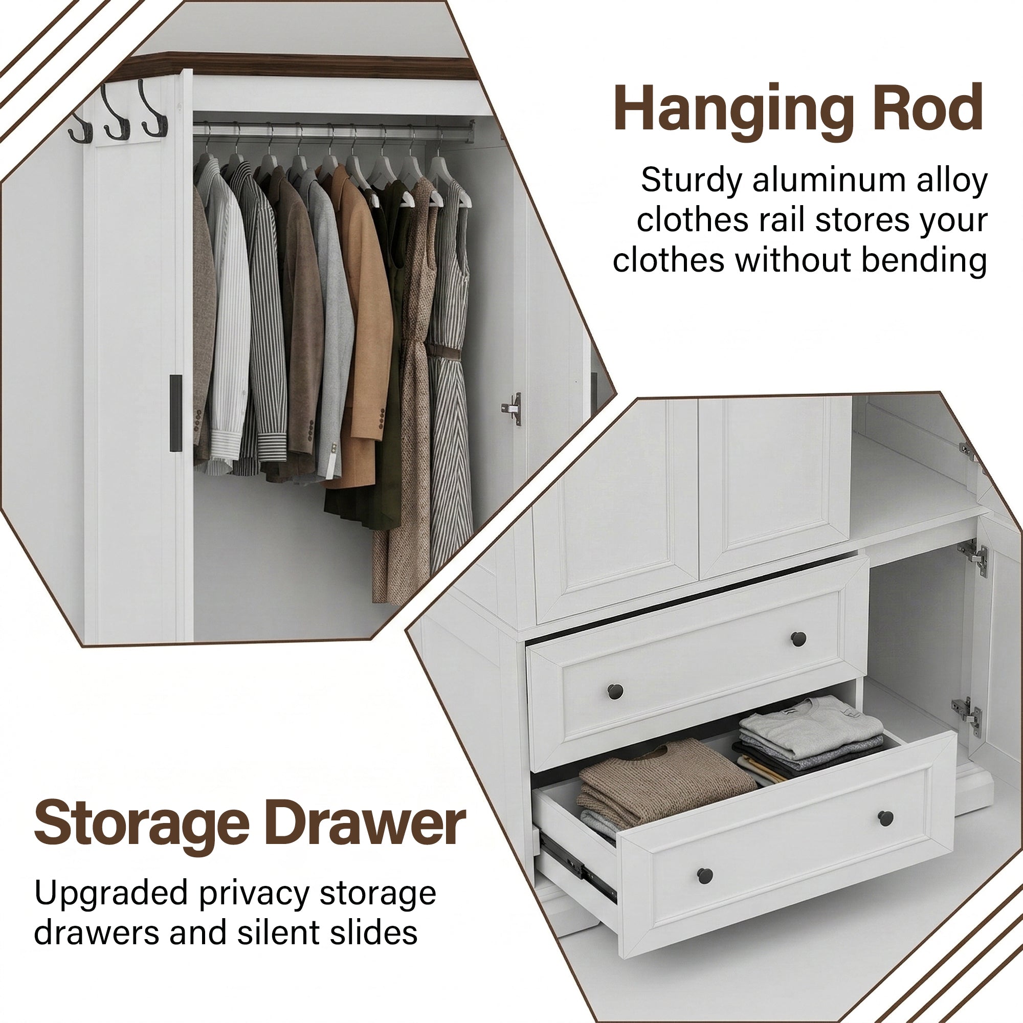 homall-bedroom-kleiderschrank-wei-3-t-rig-mit-schubladen image 5