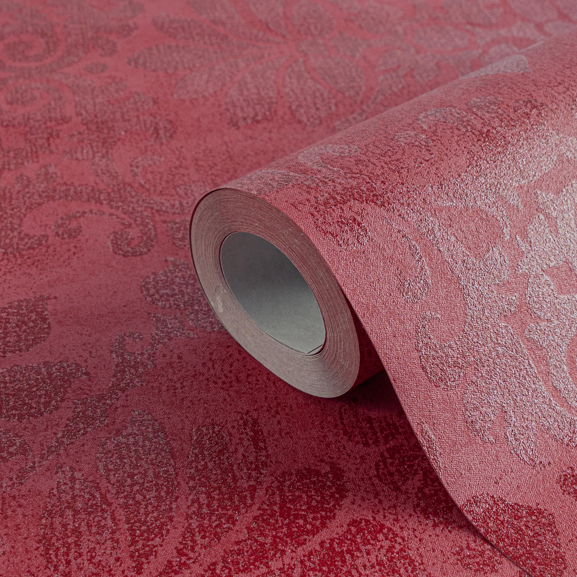 a-s-cr-ation-memory-32987-3-vliestapete-floral-rot-metallic image 2