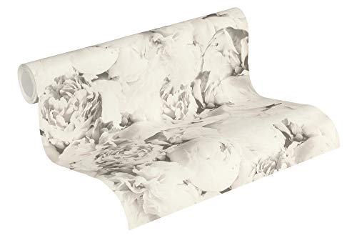 a-s-cr-ation-neue-bude-37398-4-vliestapete-creme-rosen image 7