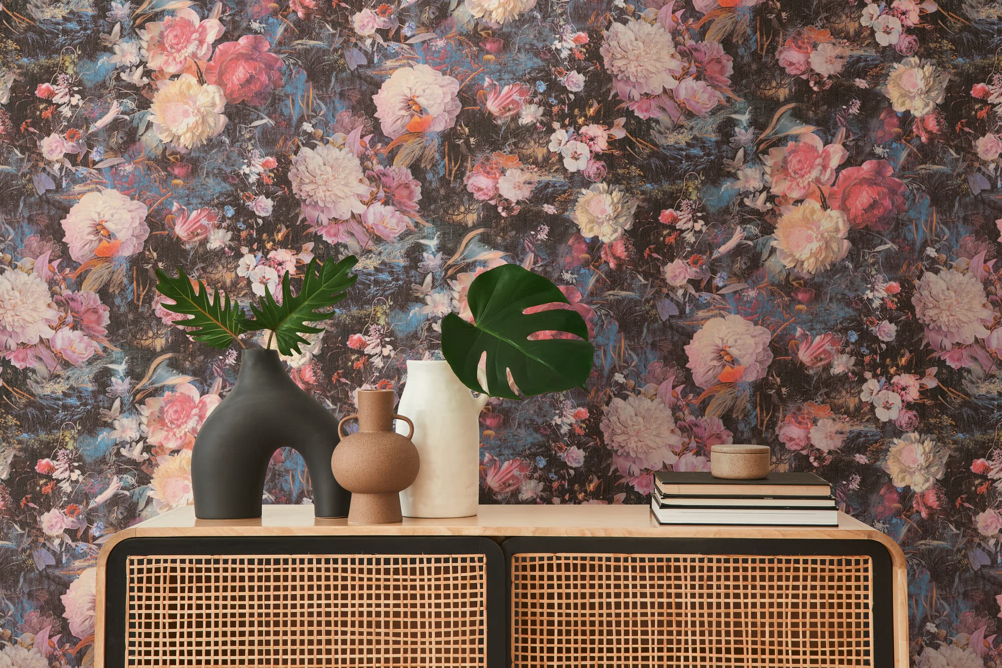 a-s-cr-ation-the-bos-388211-blumentapete-bunt-rot-floral image 3