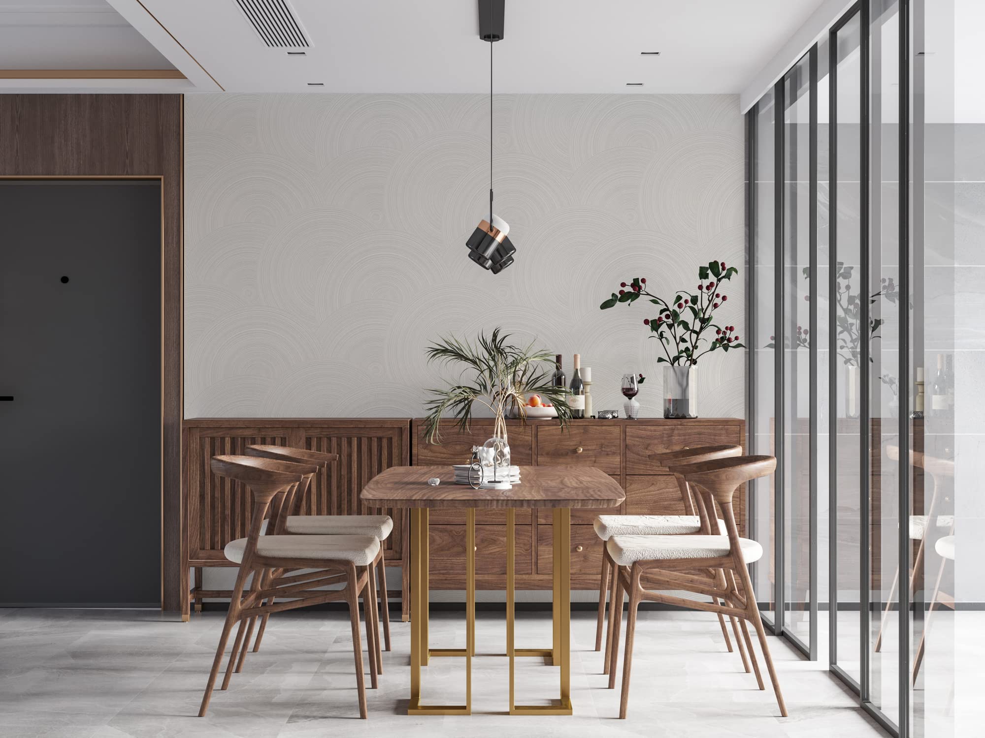 a-s-cr-ation-my-home-my-spa-386961-tapete-kreise-wei image 3
