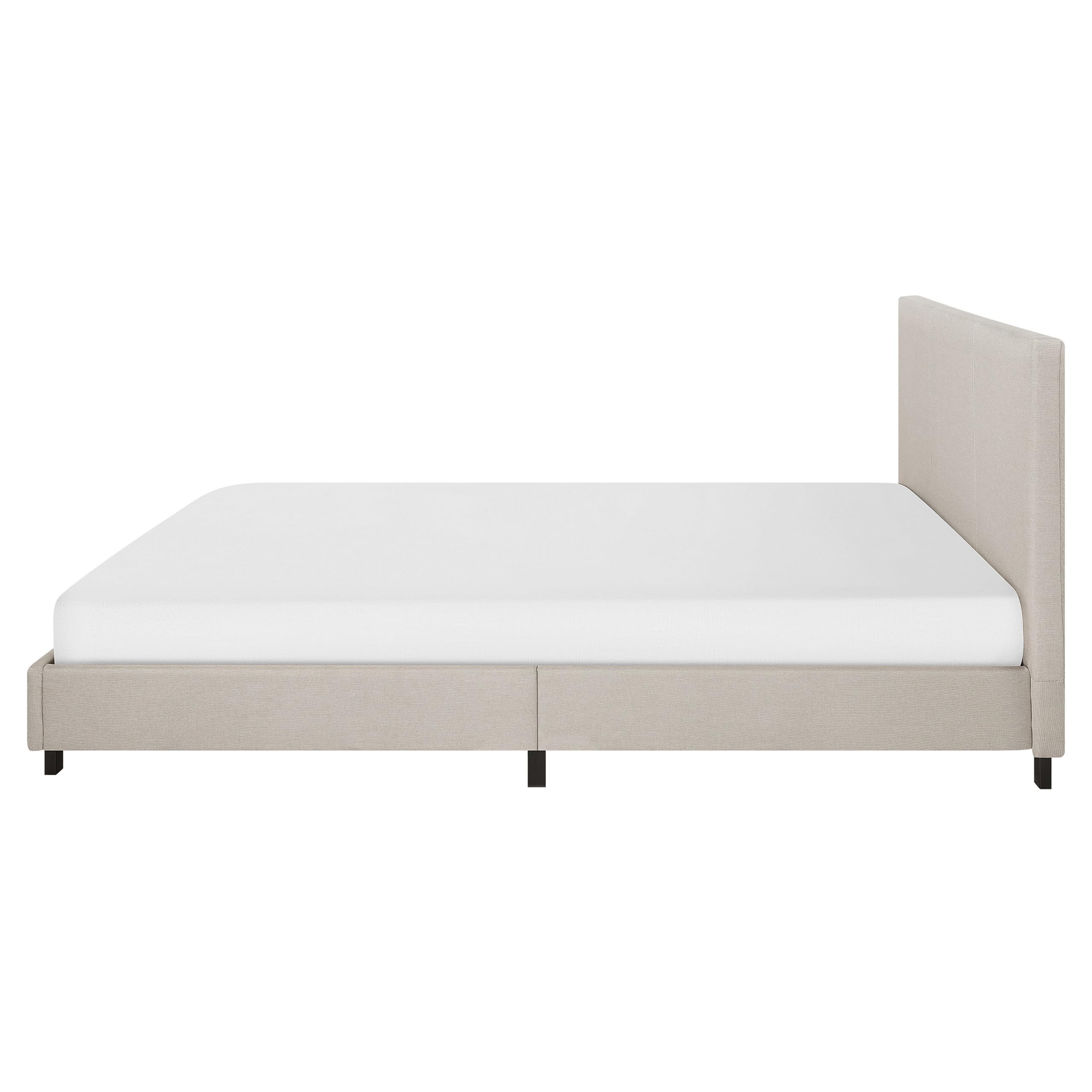 beliani-albi-polsterbett-160x200-beige-stoff-mit-lattenrost image 5