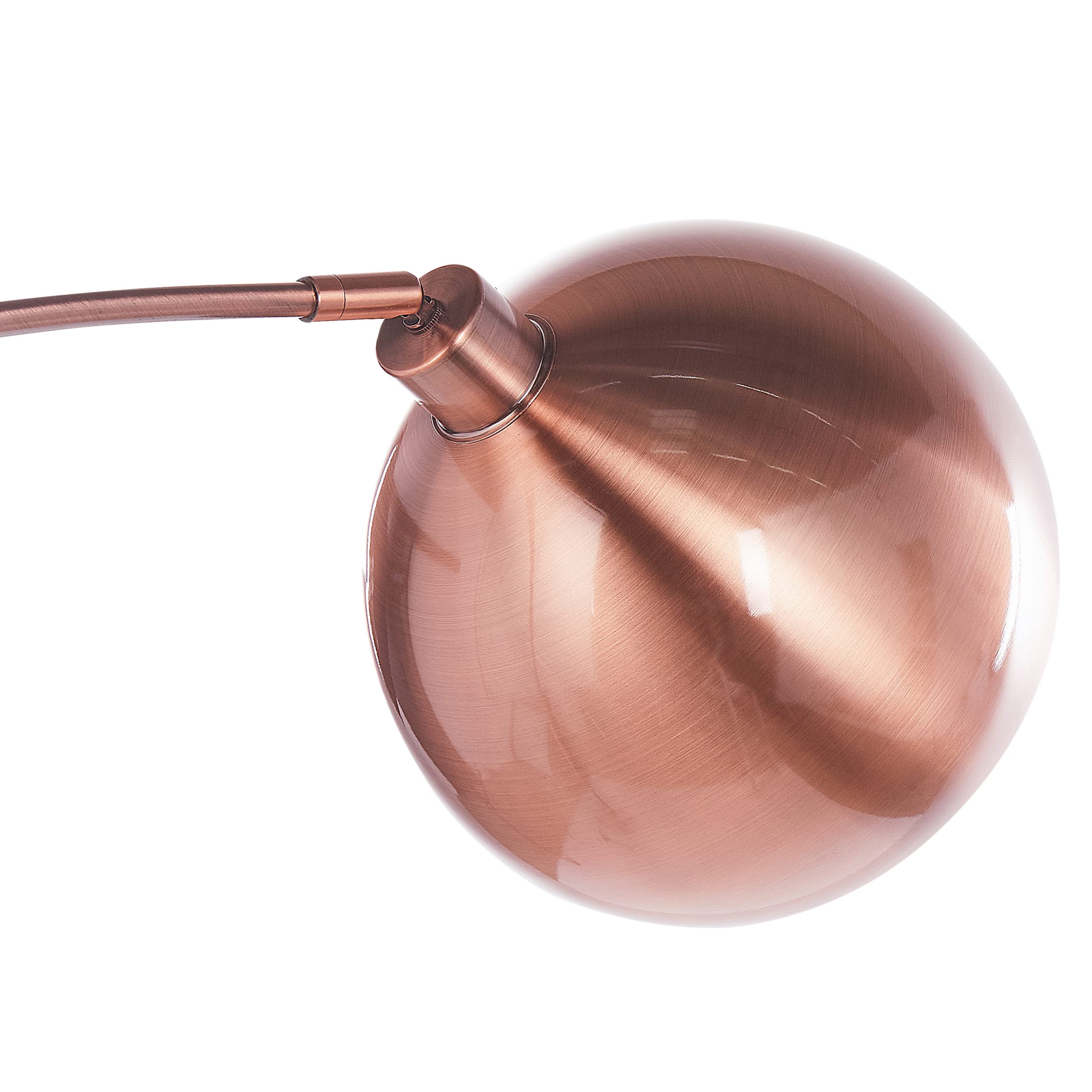 beliani-paroo-stehlampe-kupfer-metall-marmor-210-cm-e27 image 5