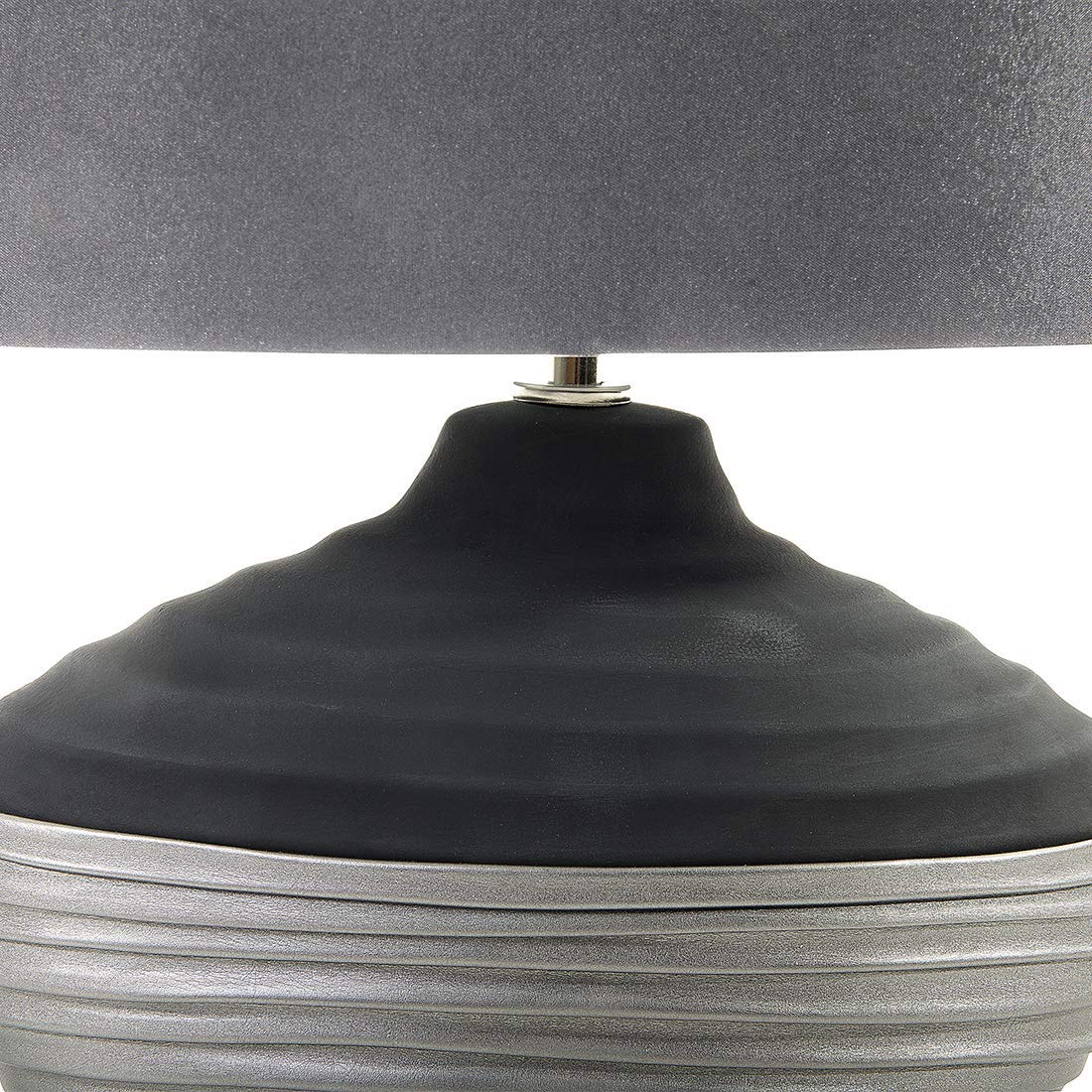 beliani-lima-tischlampe-grau-porzellan-kunstseide-e27 image 4