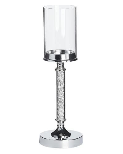 beliani-abbeville-kerzenst-nder-silber-41-cm-f-r-stumpenkerzen image 7