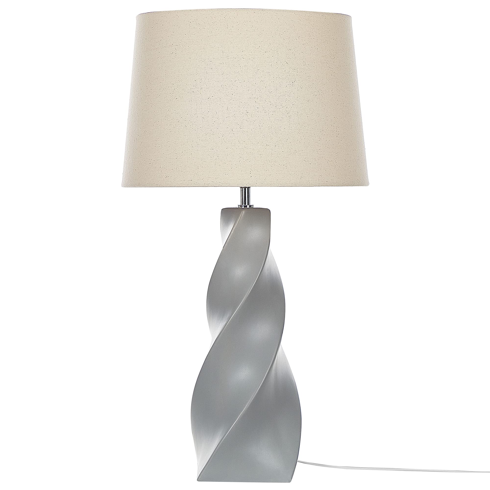 beliani-belaya-tischlampe-keramik-grau-71-cm-juteschirm image 4
