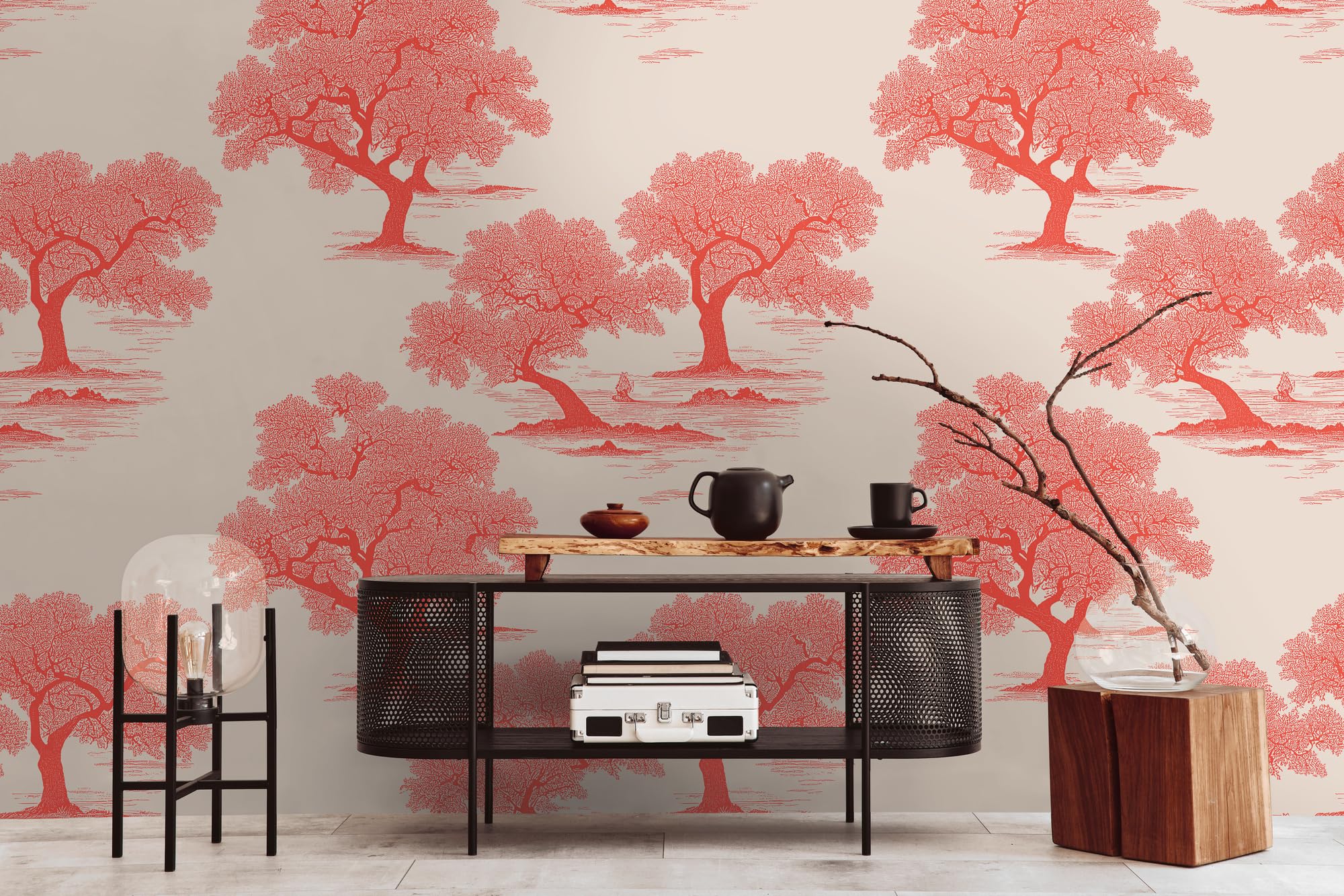 a-s-cr-ation-livingwalls-398761-fototapete-baum-rot-wei image 2