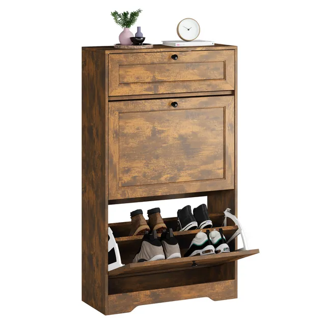 bealife-fs58-schuhschrank-2-kippf-cher-wei-60-cm-schmal image 1