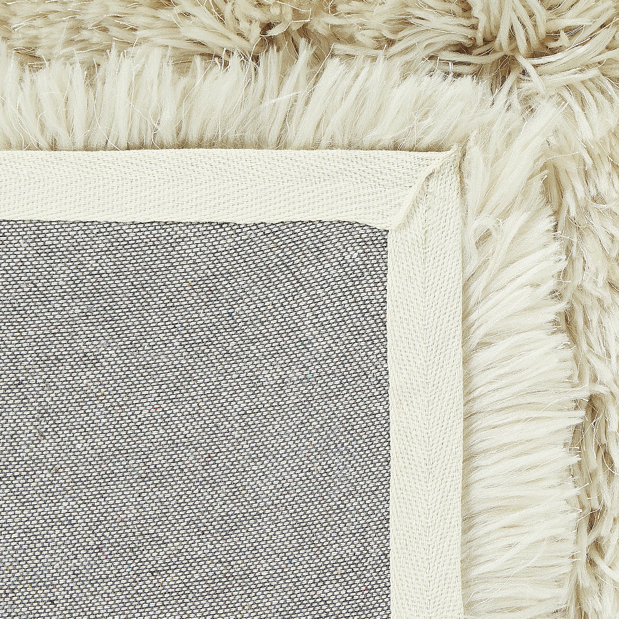 beliani-cide-teppich-160x230-cm-beige-hochflor-7-cm image 5