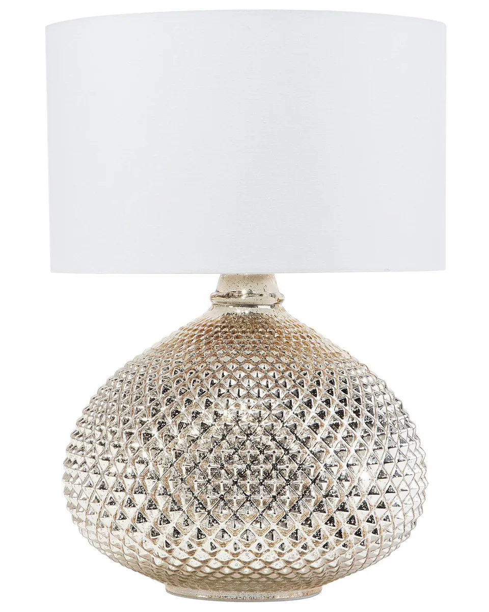 beliani-madon-tischlampe-gold-glas-creme-e14 image 1