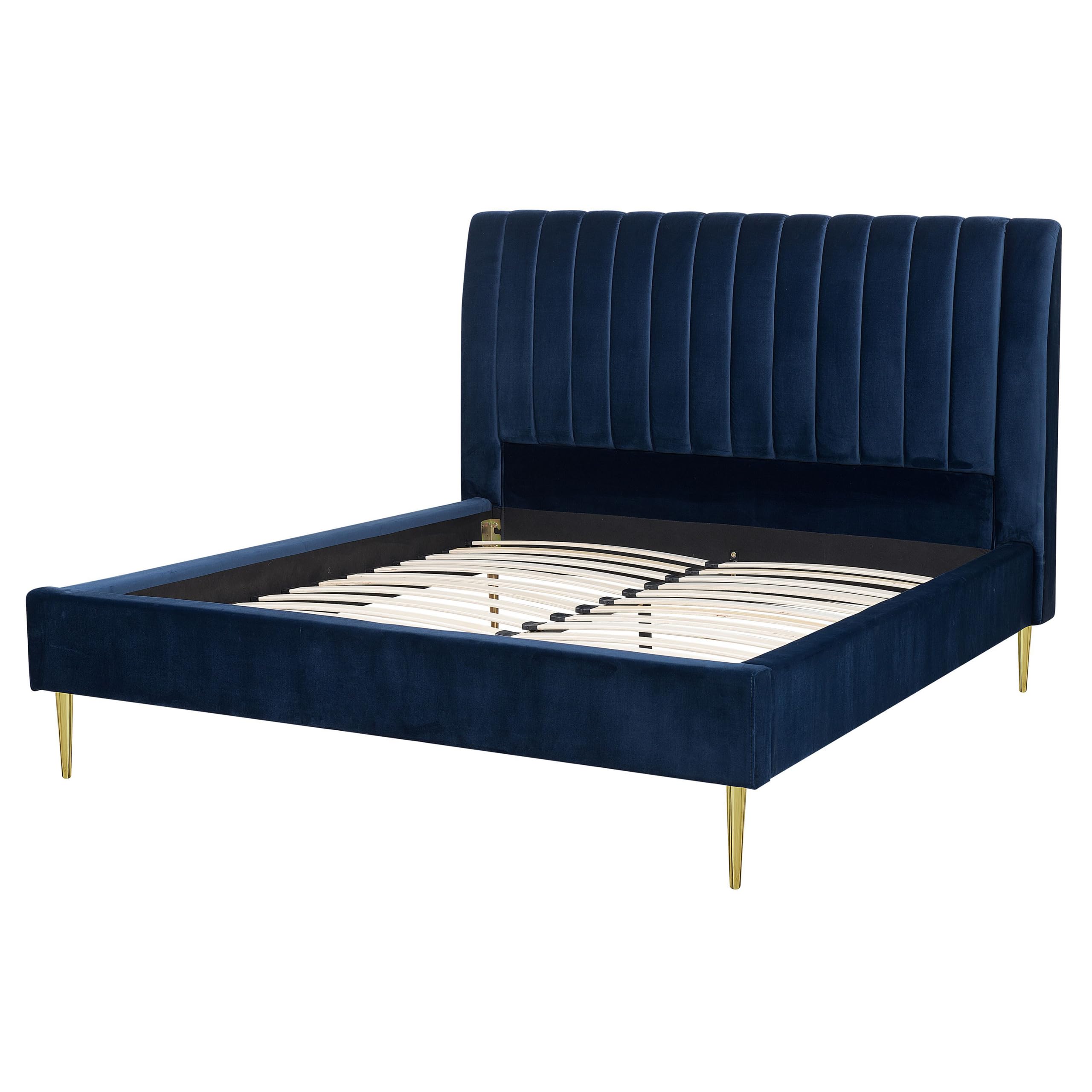beliani-marville-doppelbett-160x200-cm-samt-blau image 6