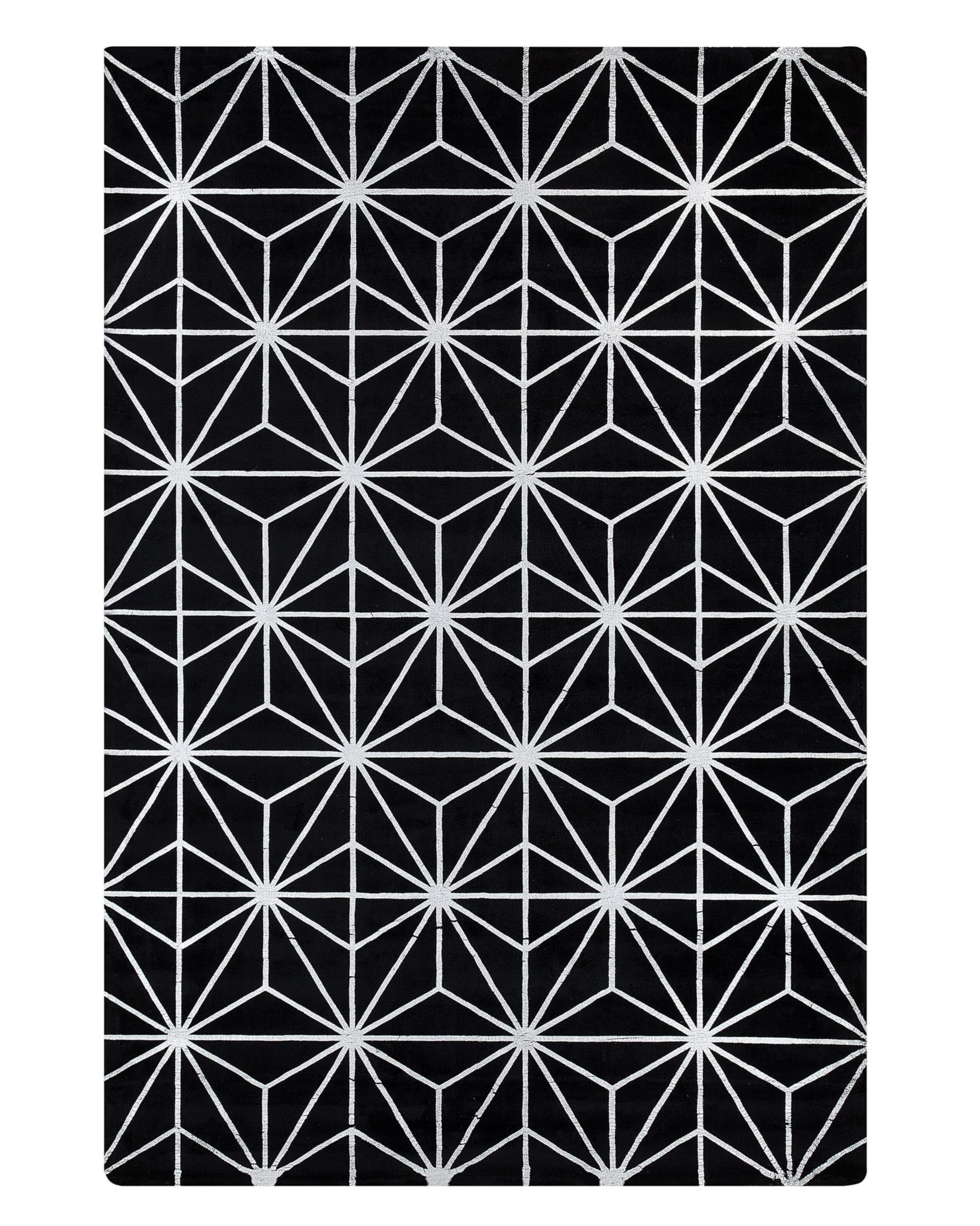 beliani-sibel-teppich-80x150-schwarz-kurzflor-geometrisch image 7