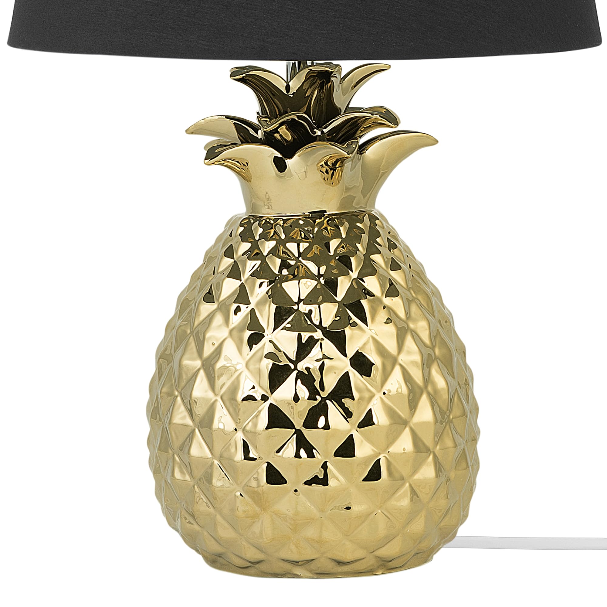 beliani-ananas-tischlampe-gold-schwarz-keramik-52-cm image 7