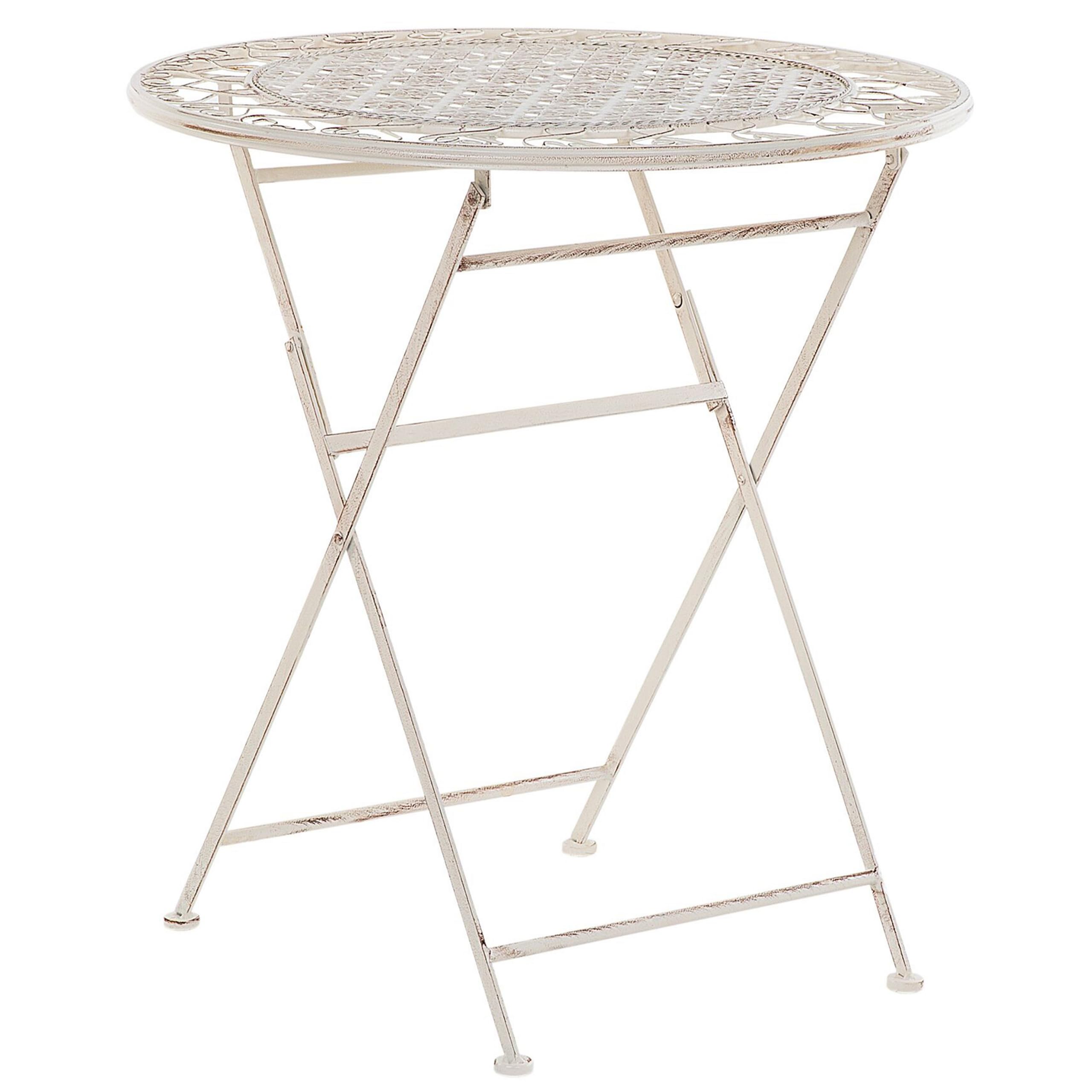 beliani-trieste-bistro-set-beige-metall-2-st-hle-tisch image 5