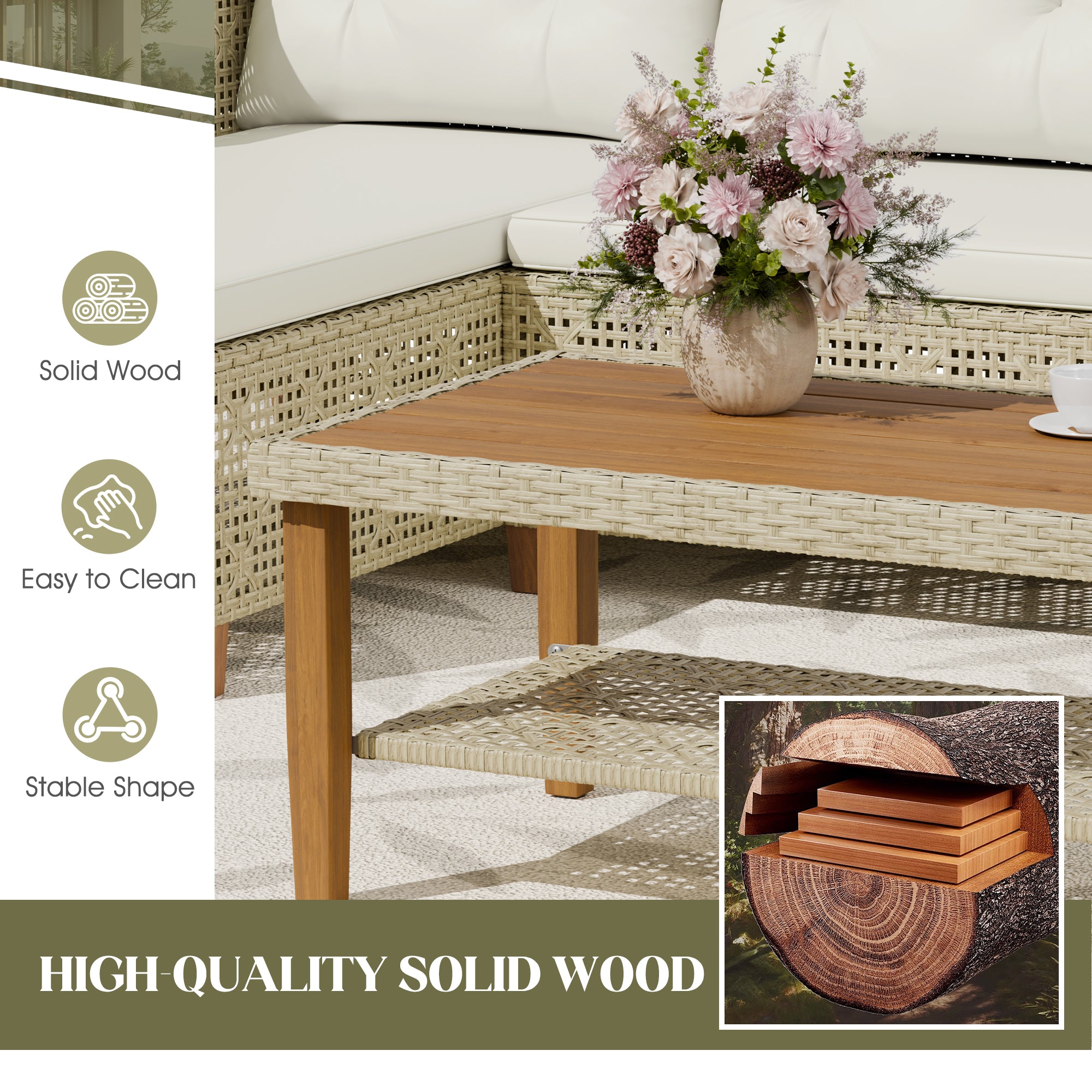 homall-patio-furniture-loungeset-3tlg-beige-rattan-l-form image 4