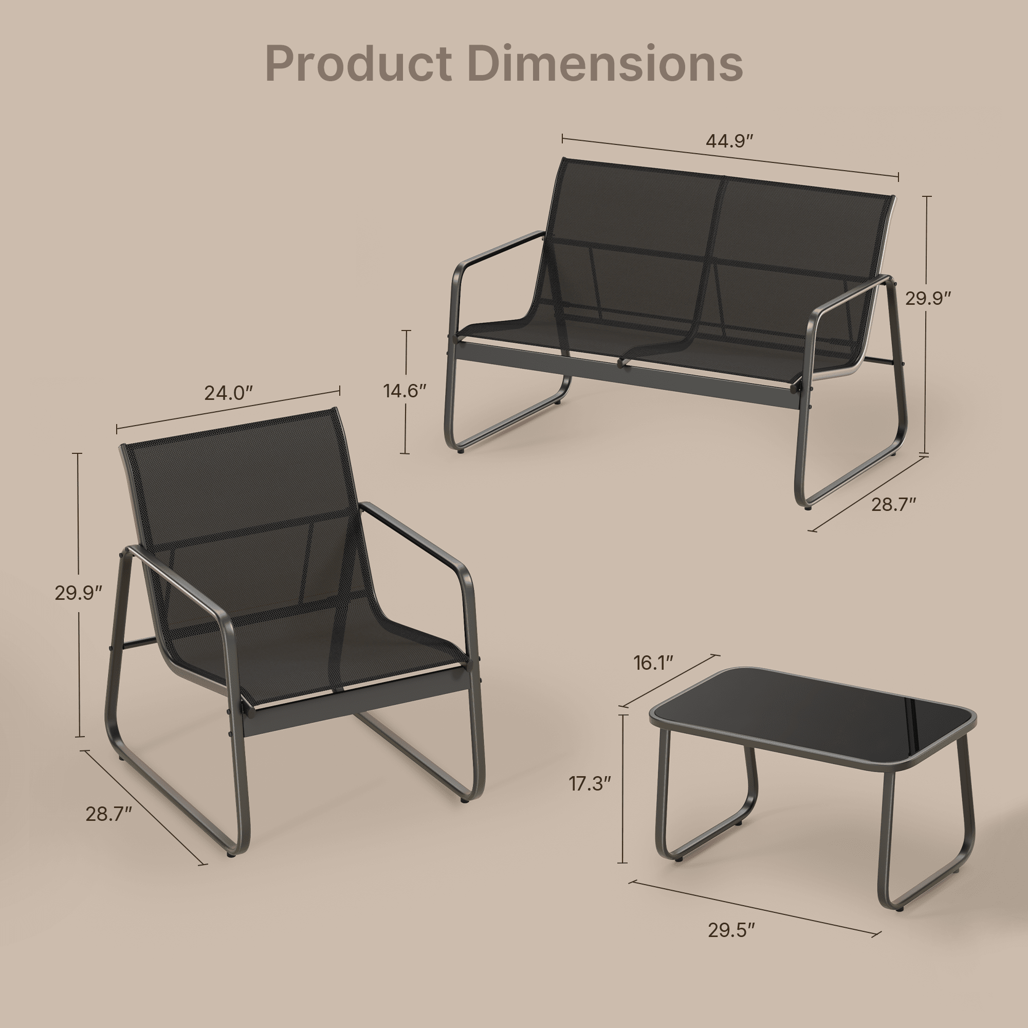 bealife-wr250-gartenm-bel-set-schwarz-4-teilig-rattan-glas image 3