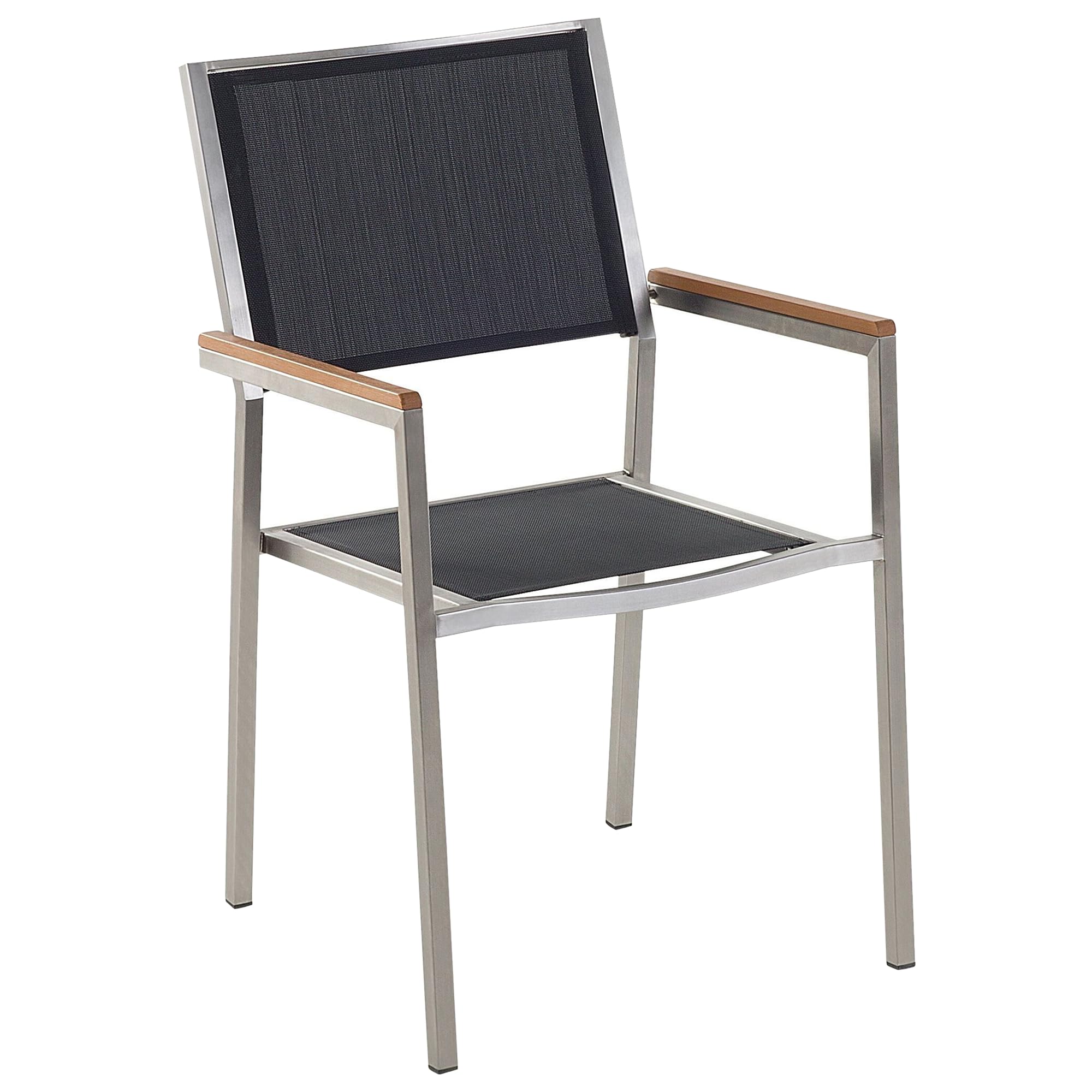 beliani-grosseto-gartenset-180cm-schwarz-6-st-hle image 6