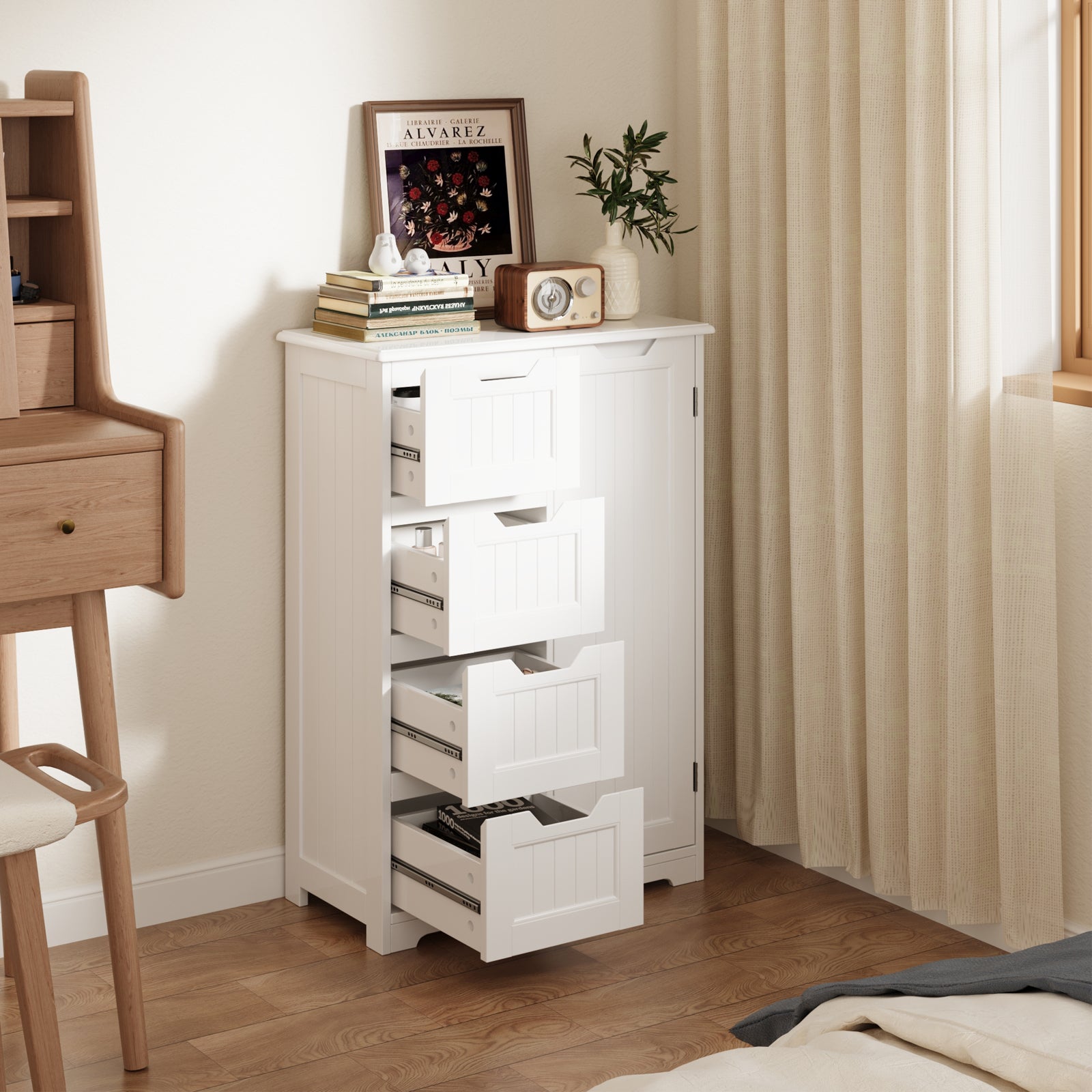 bealife-schr-nke-ap26-badezimmerschrank-wei-4-schubladen-mdf image 8