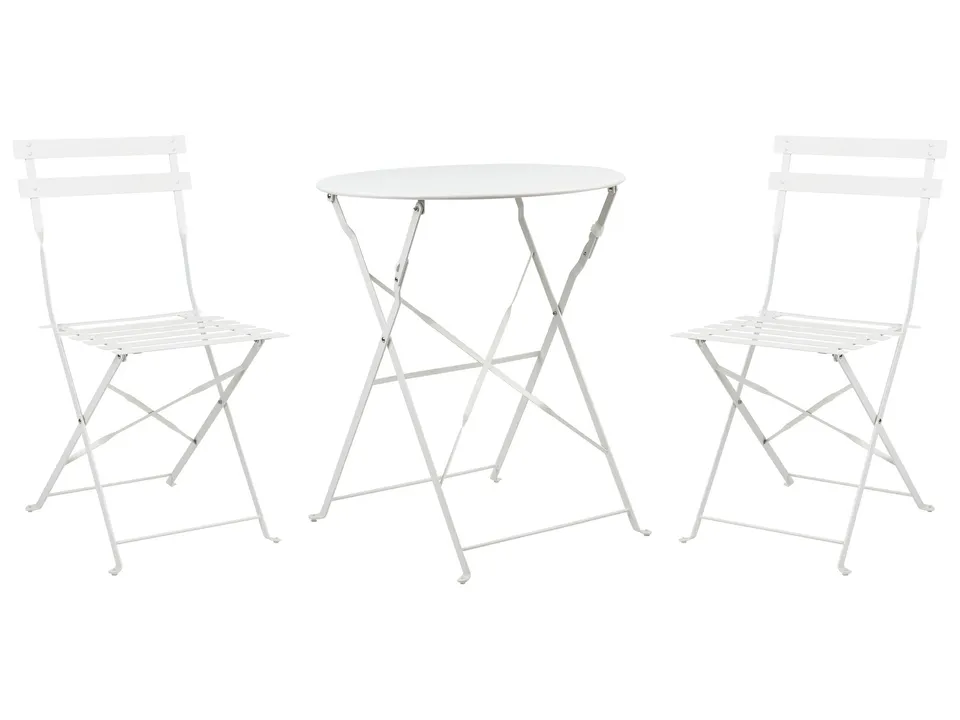 beliani-fiori-balkonset-wei-3-teilig-metall-klappbar image 1