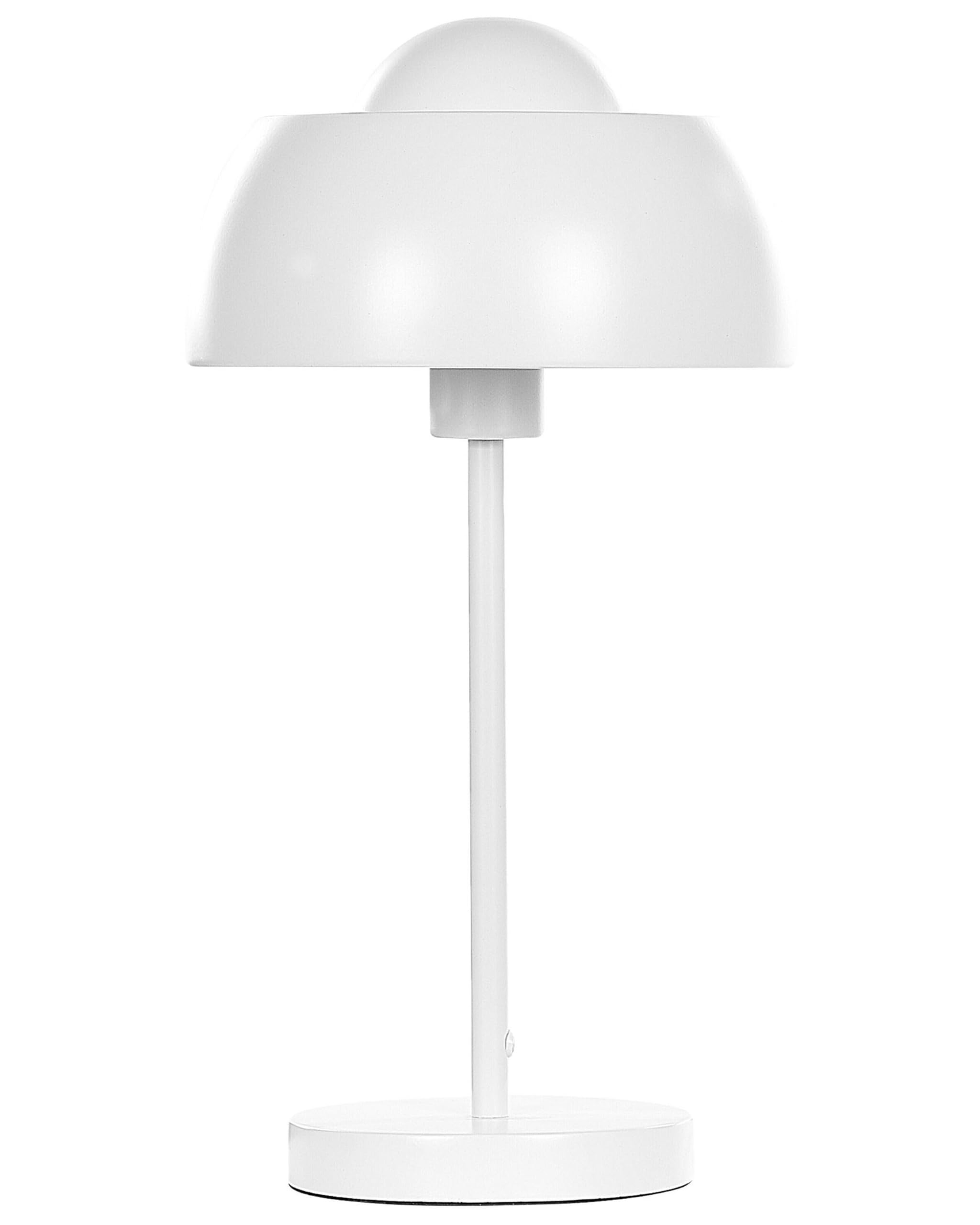 beliani-senette-tischleuchte-metall-wei-44-cm-e27 image 1