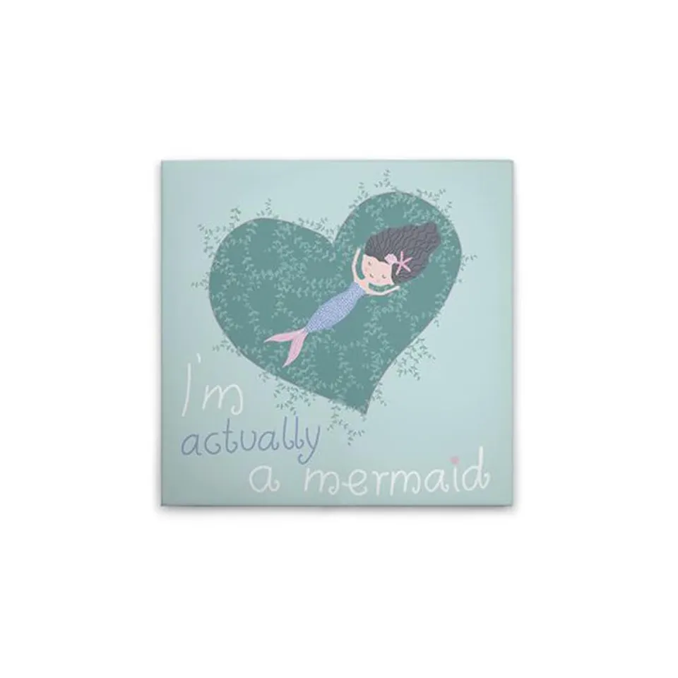 a-s-cr-ation-leinwandbild-meerjungfrau-30x30-cm-dd129403 image 1