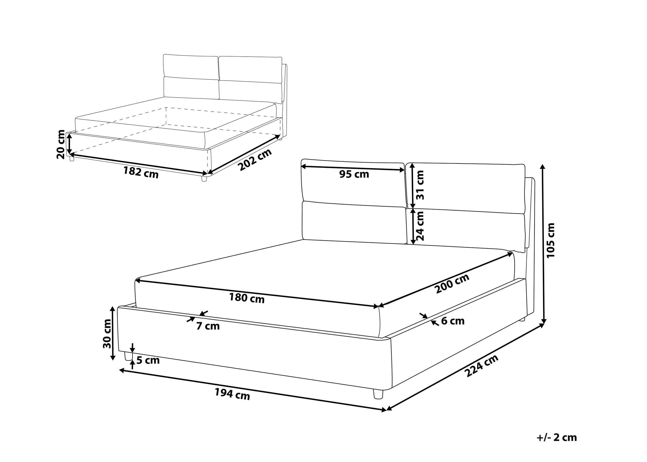 beliani-batilly-polsterbett-180x200-grau-samt-mit-bettkasten image 3