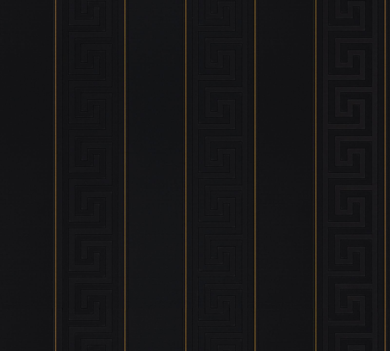 versace-home-greek-93524-4-vliestapete-streifen-schwarz-gold image 1