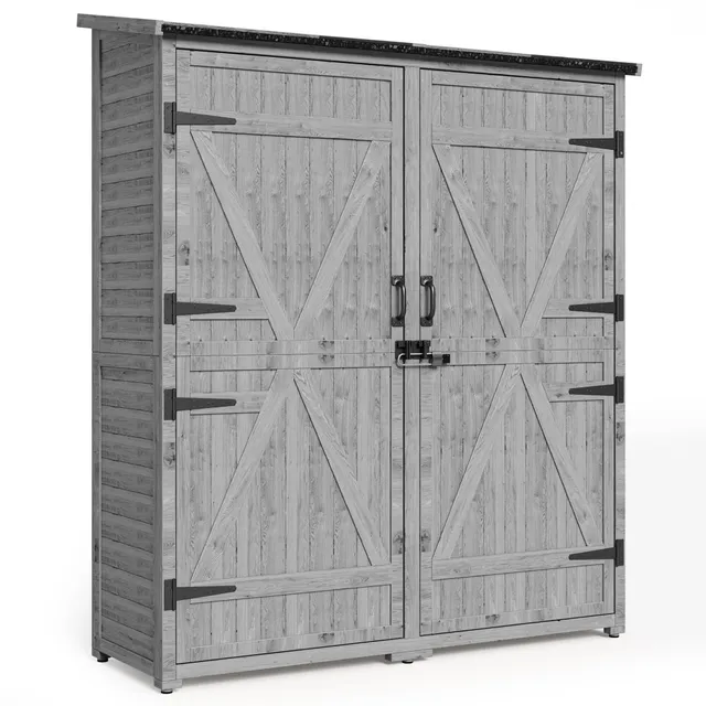 bealife-cc40-ger-teschuppen-holz-140cm-grau-abschlie-bar image 1